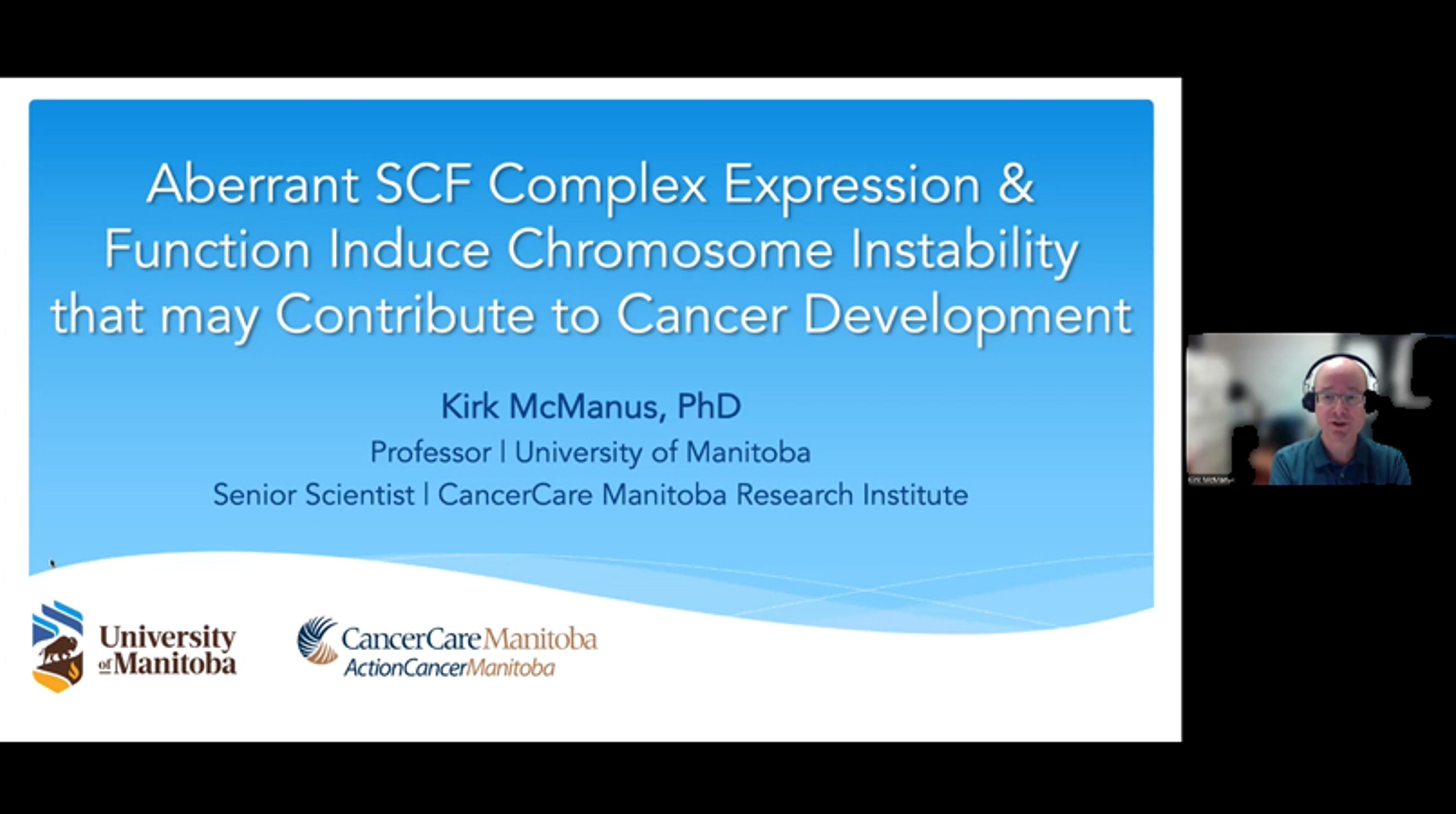 Pathogenic implications of the SCF complex in cancer development Pathogenic implications of the SCF complex in cancer development