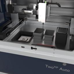 Automated mass photometry : Detailed view of instrument