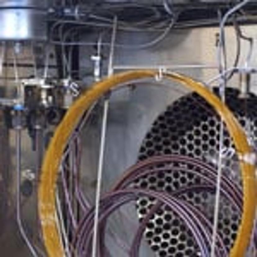 Inside of a gas chromatography system