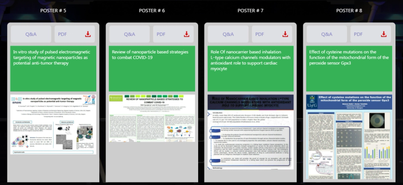 Images of 4 Biopharma Summit Posters