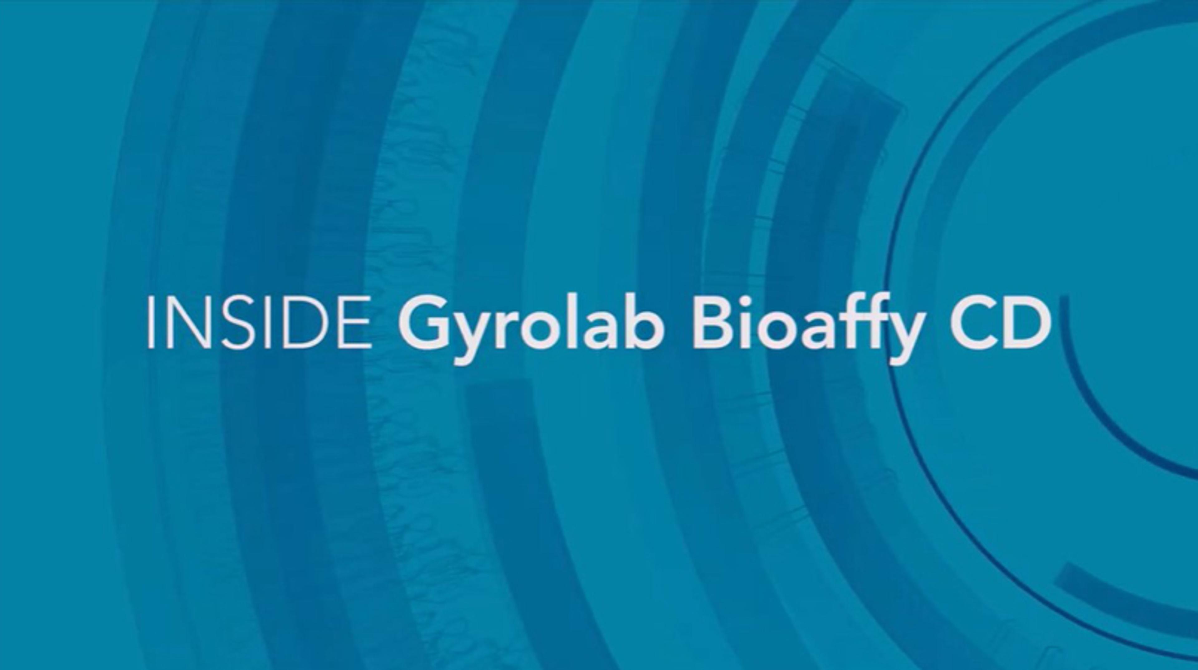Inside Gyrolab Bioaffy CD: Seamless transfer of immunoassays Inside Gyrolab Bioaffy CD: Seamless transfer of immunoassays