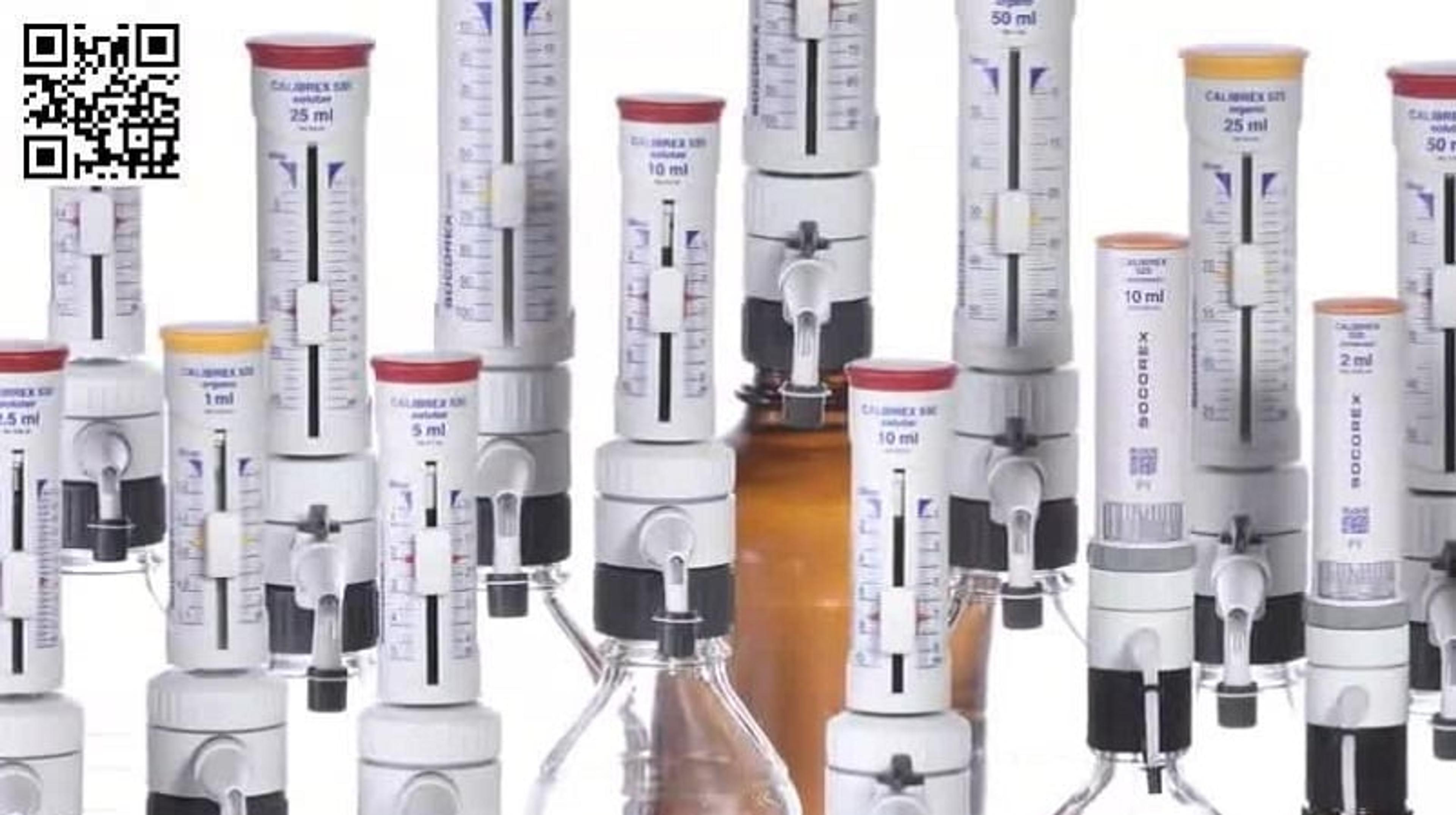 Calibrex Bottle Top Dispenser - general presentation Calibrex Bottle Top Dispenser - general presentation