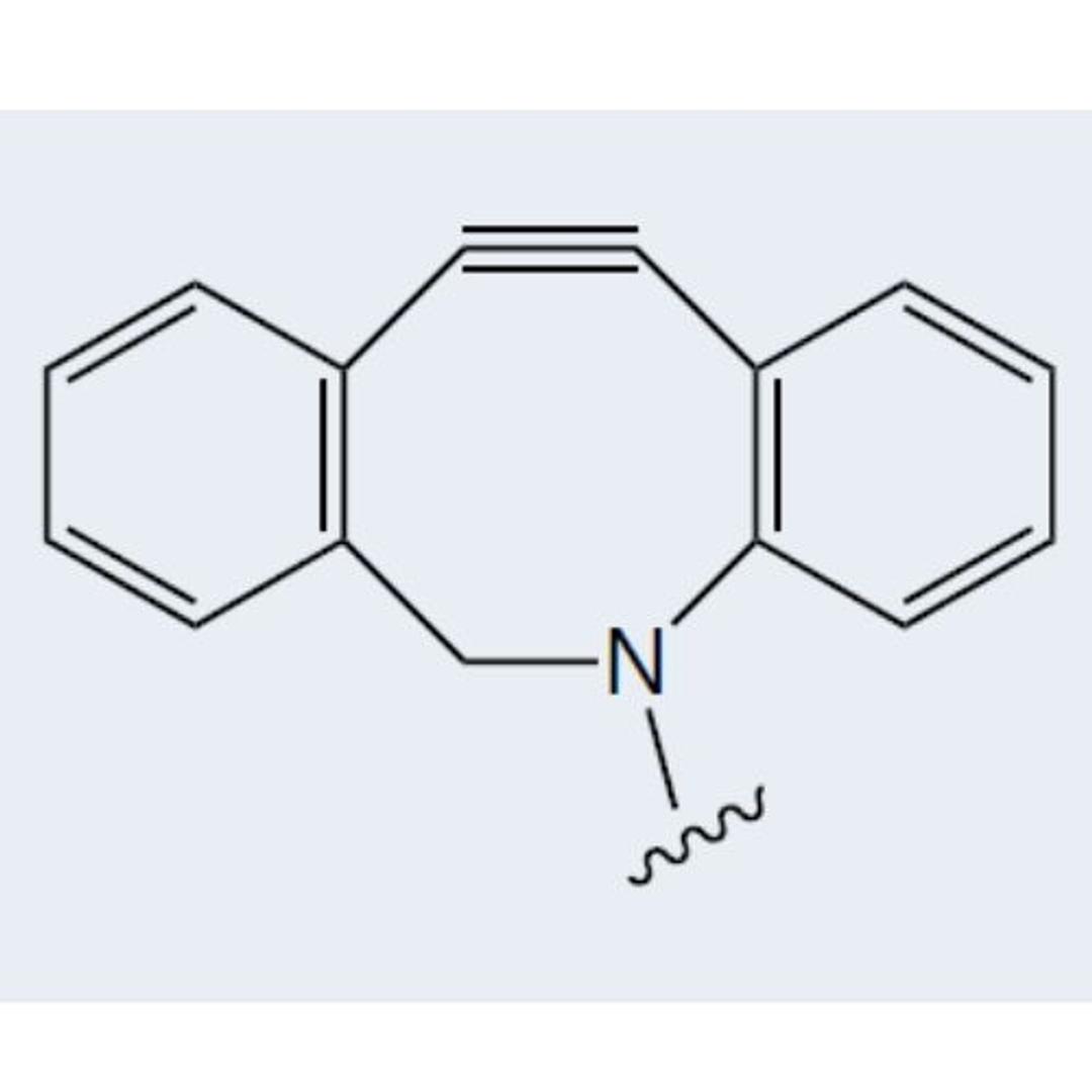 Dibenzocyclooctyl (DBCO) structure