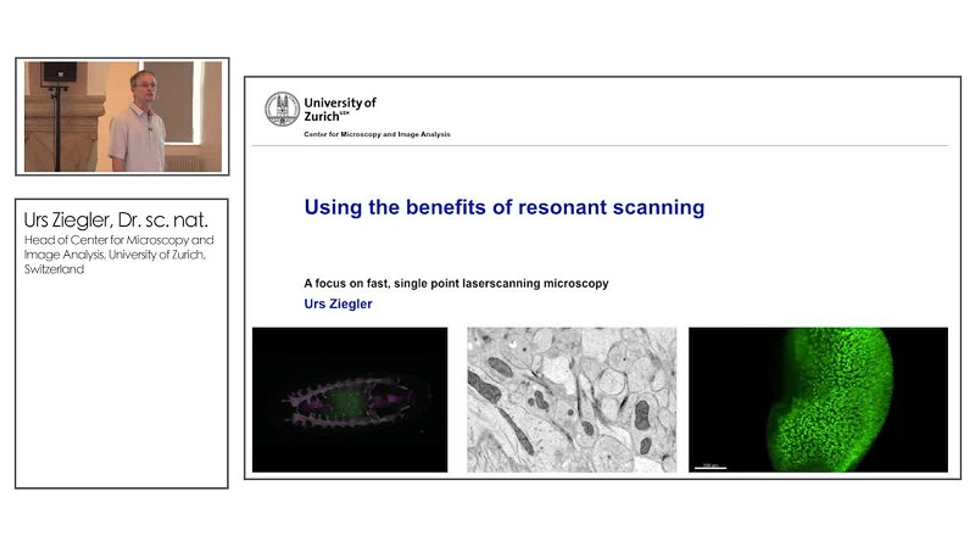 Applications of Resonant Scanning in Laser Confocal Microscopy Applications of Resonant Scanning in Laser Confocal Microscopy