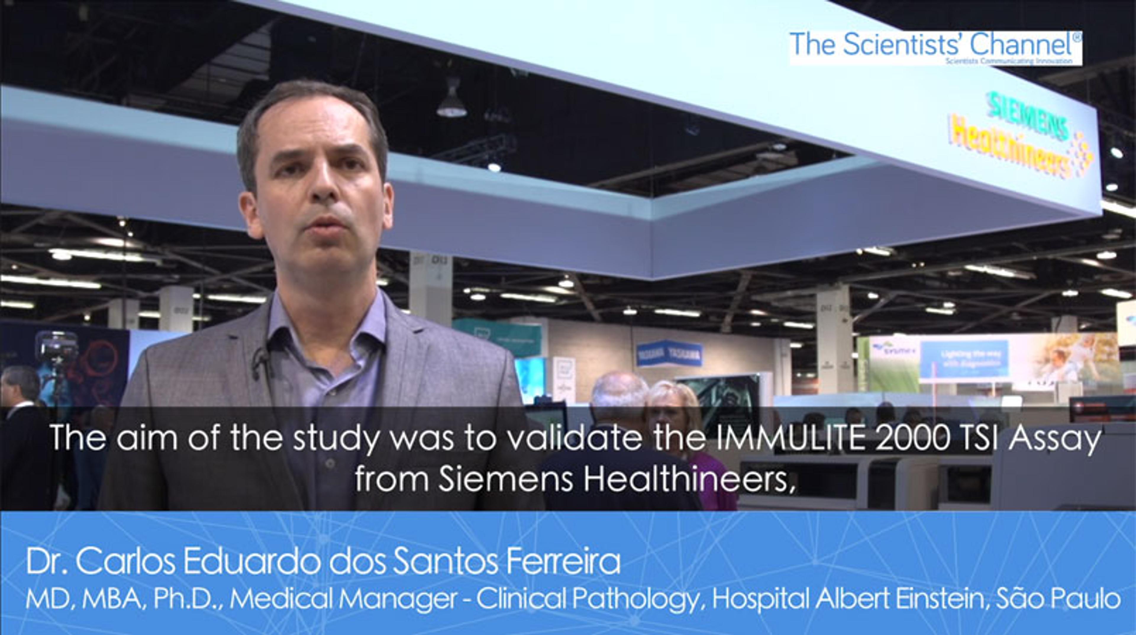 Evaluating Graves’ patients on radioiodine therapy with IMMULITE TSI Assay Evaluating Graves’ patients on radioiodine therapy with IMMULITE TSI Assay