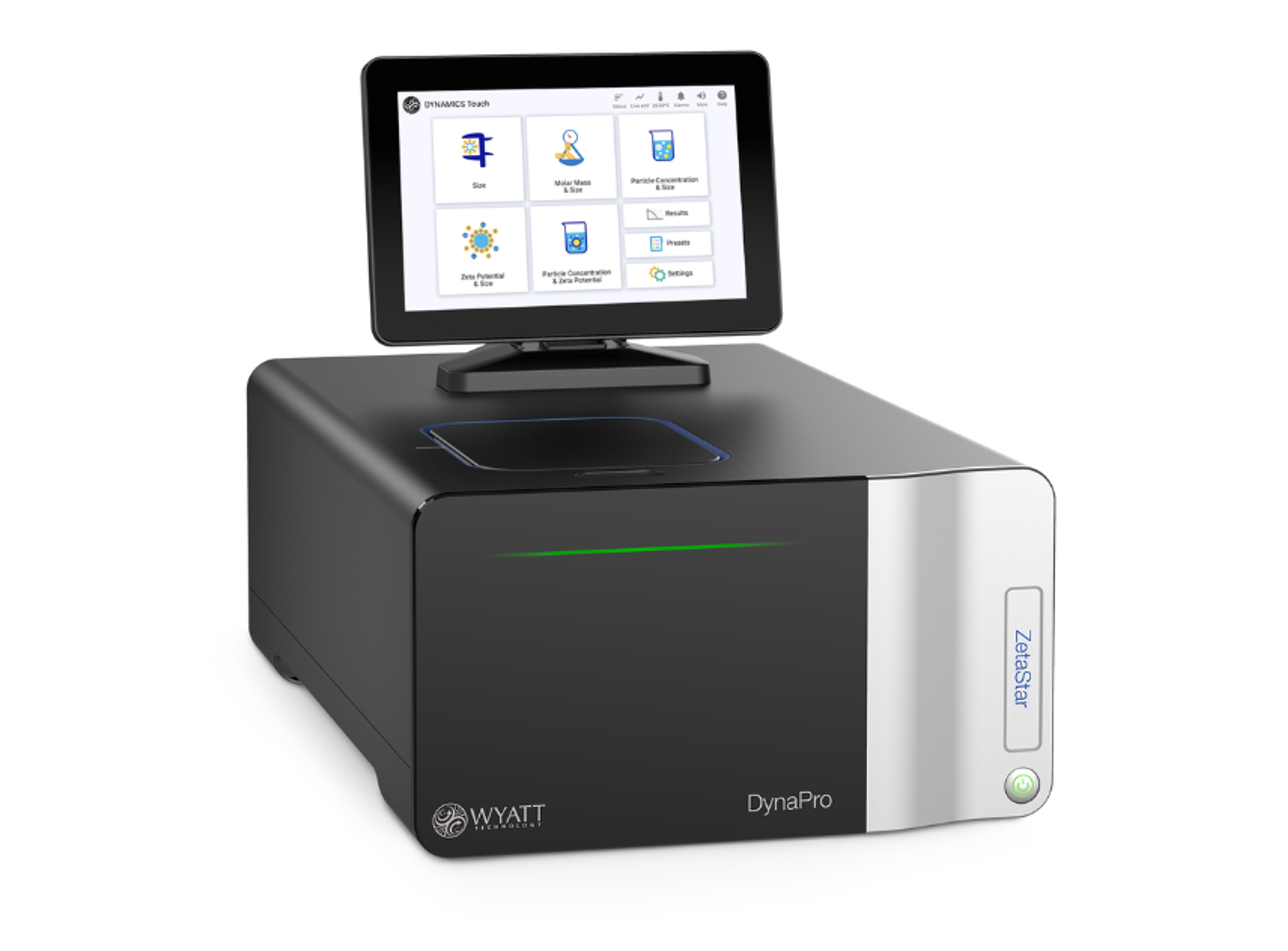 DynaPro ZetaStar™ Dynamic, Electrophoretic, and Static Light Scattering Detector - Waters | Wyatt Technology - Materials