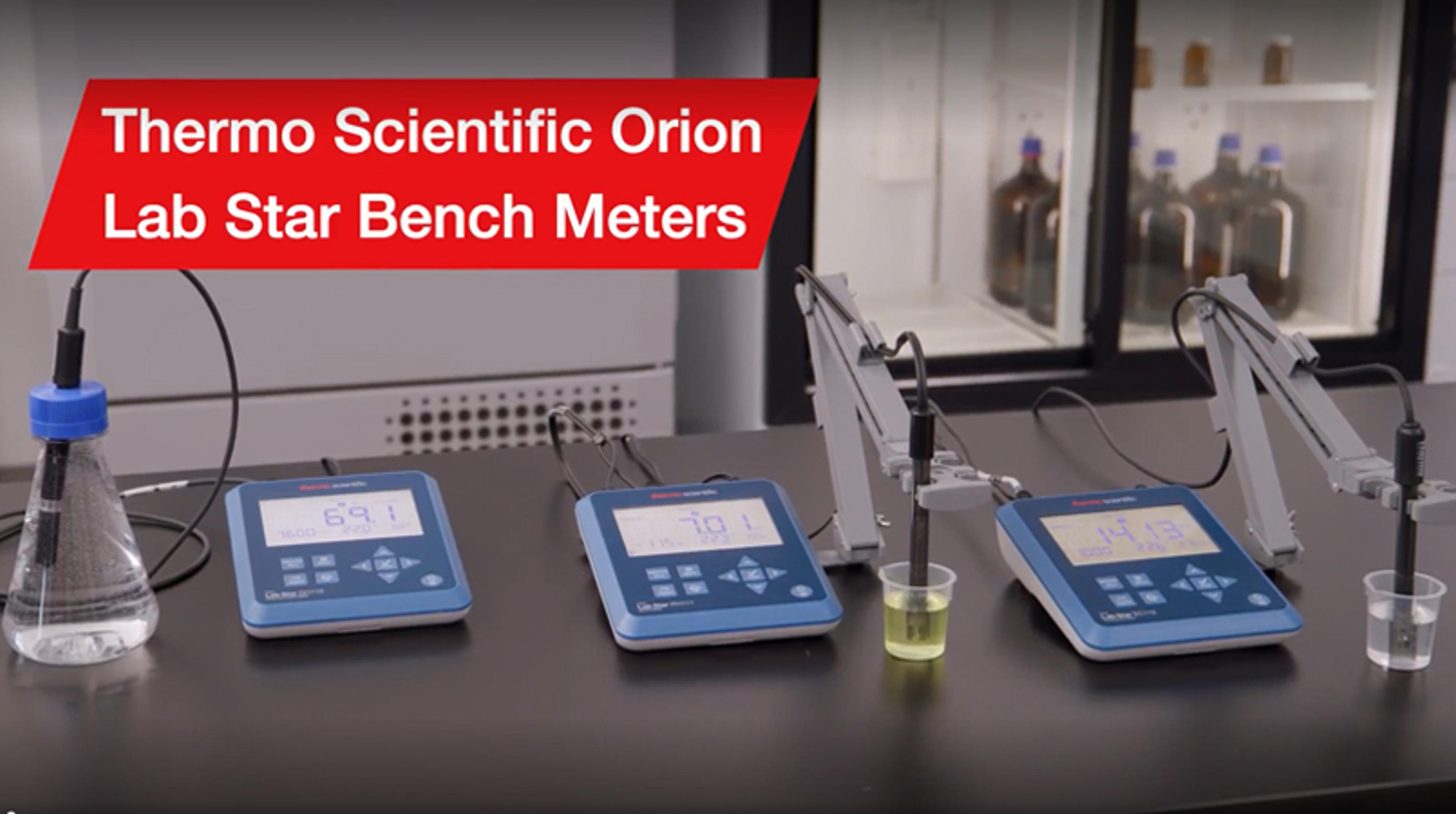 Orion Lab Star pH Bench Meters: Product overview Orion Lab Star pH Bench Meters: Product overview