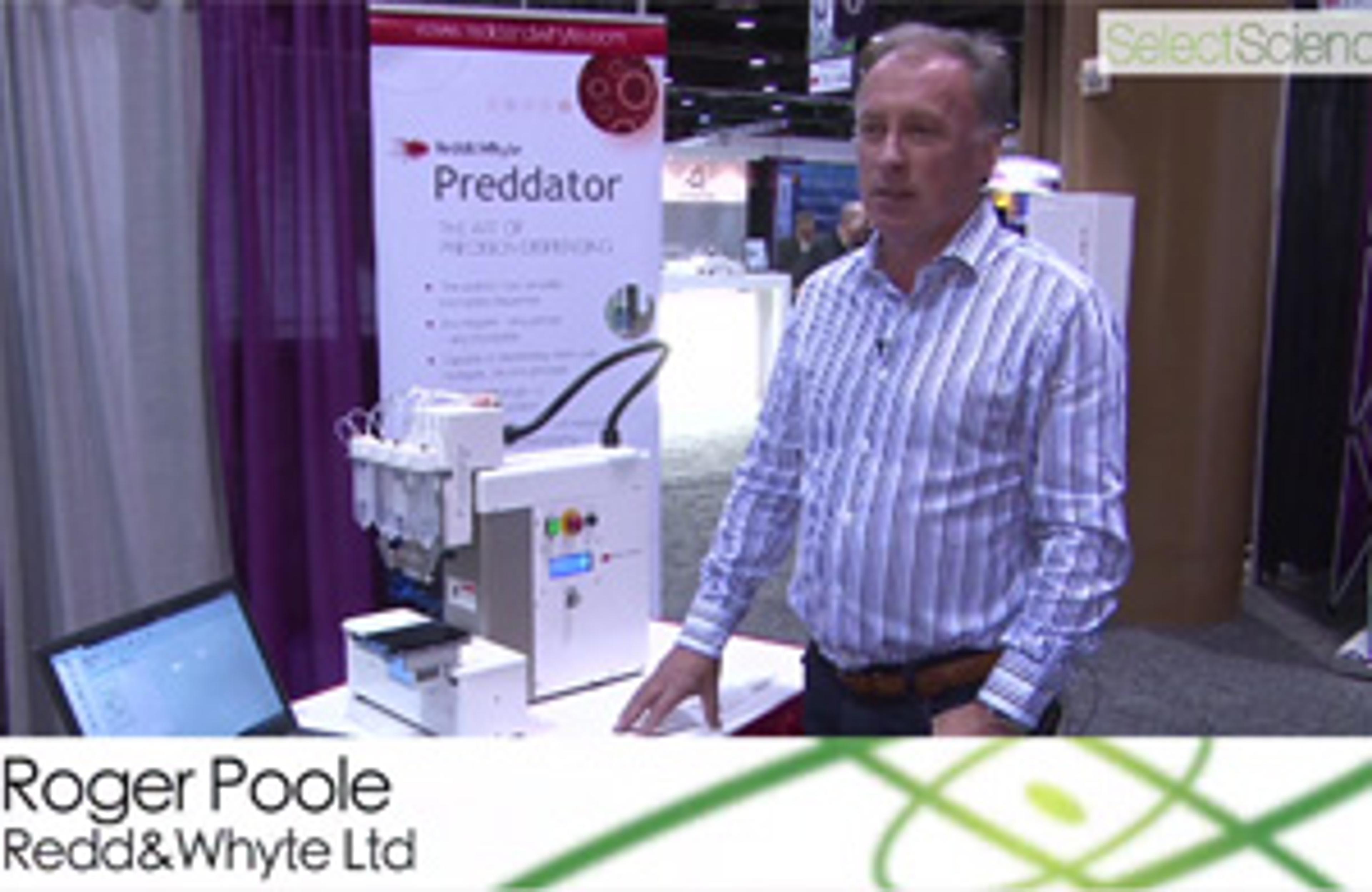 Non-Contact Bulk Reagent Dispensing using the Preddator from Redd&Whyte Non-Contact Bulk Reagent Dispensing using the Preddator from Redd&Whyte