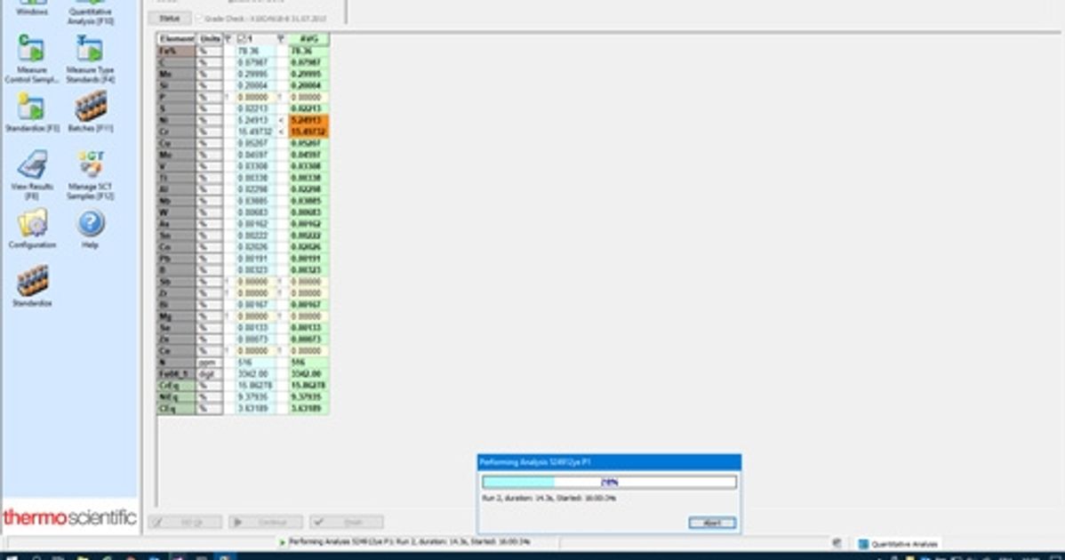 Buy Thermo Scientific™ OXSAS™ X-Ray Fluorescence Analytical Software ...