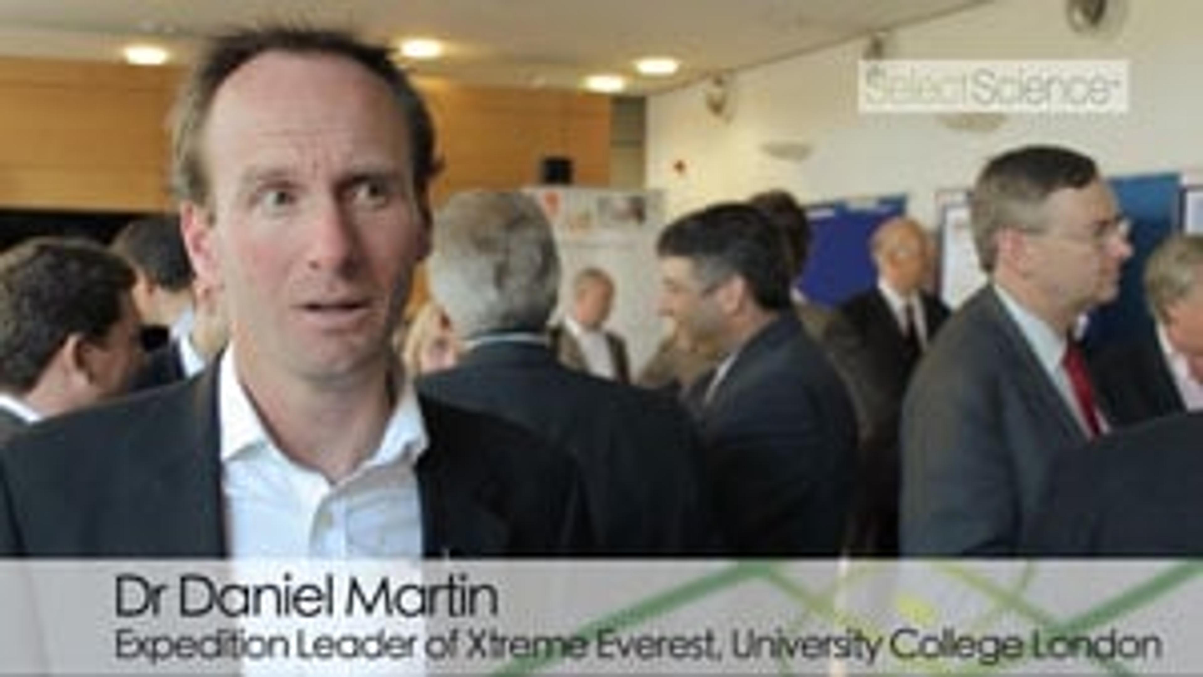 Dr. Daniel Martin: Xtreme Everest Research at MRC-NIHR Phenome Centre Dr. Daniel Martin: Xtreme Everest Research at MRC-NIHR Phenome Centre