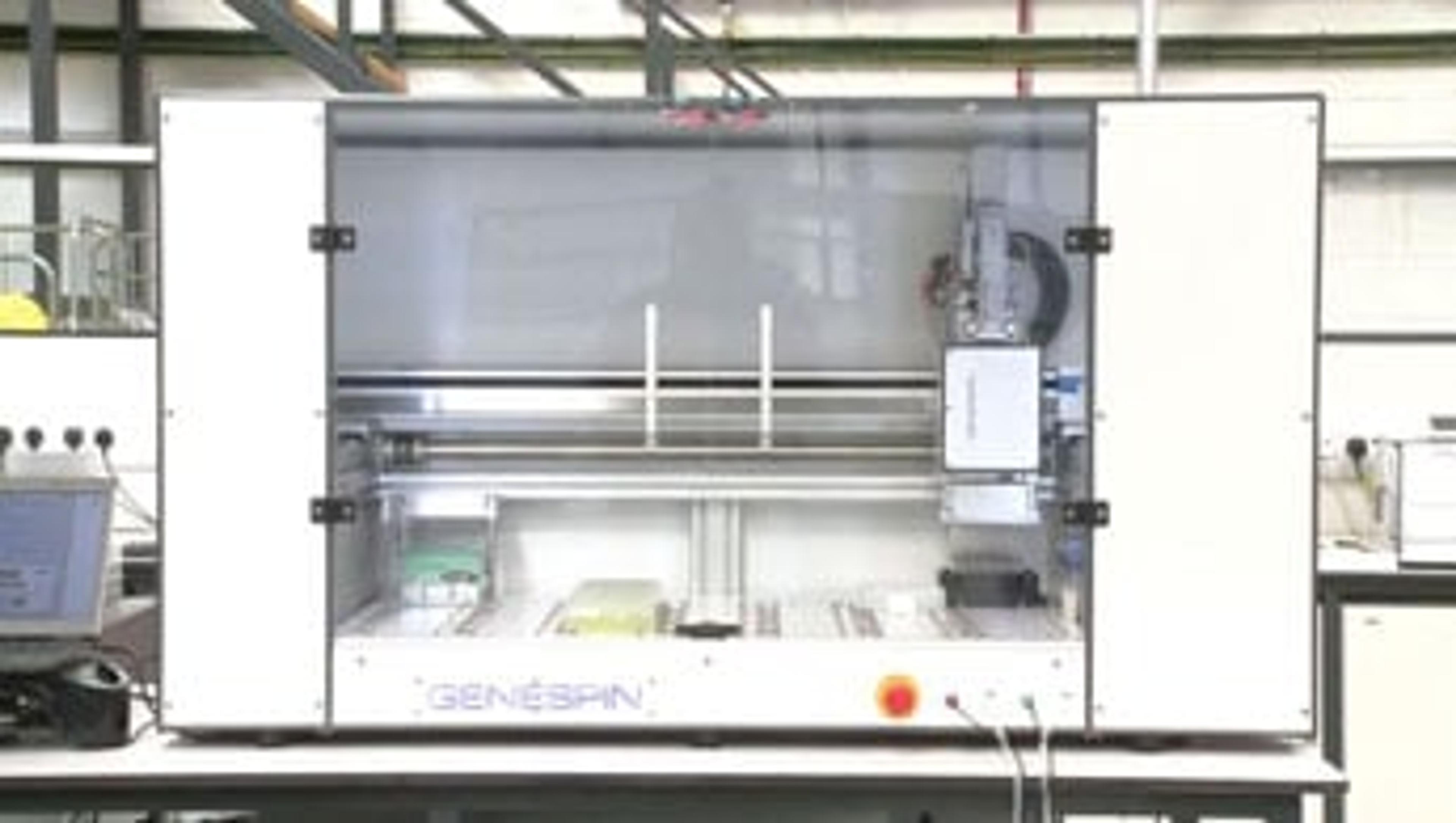 Genespin from LGC Geomics: Automated Kleargene DNA Extraction System Genespin from LGC Geomics: Automated Kleargene DNA Extraction System