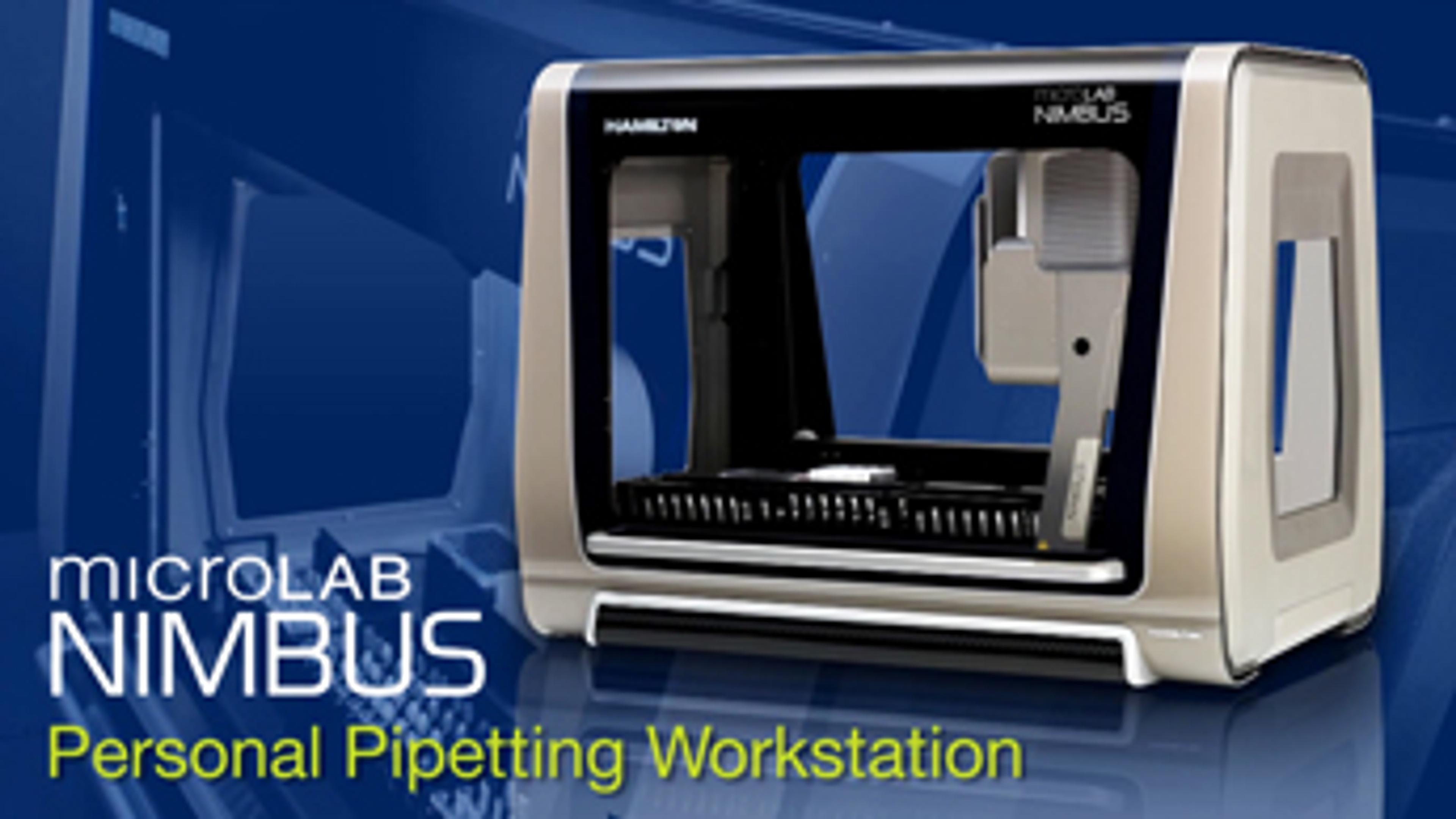 Microlab NIMBUS Personal Pipetting Workstation Microlab NIMBUS Personal Pipetting Workstation