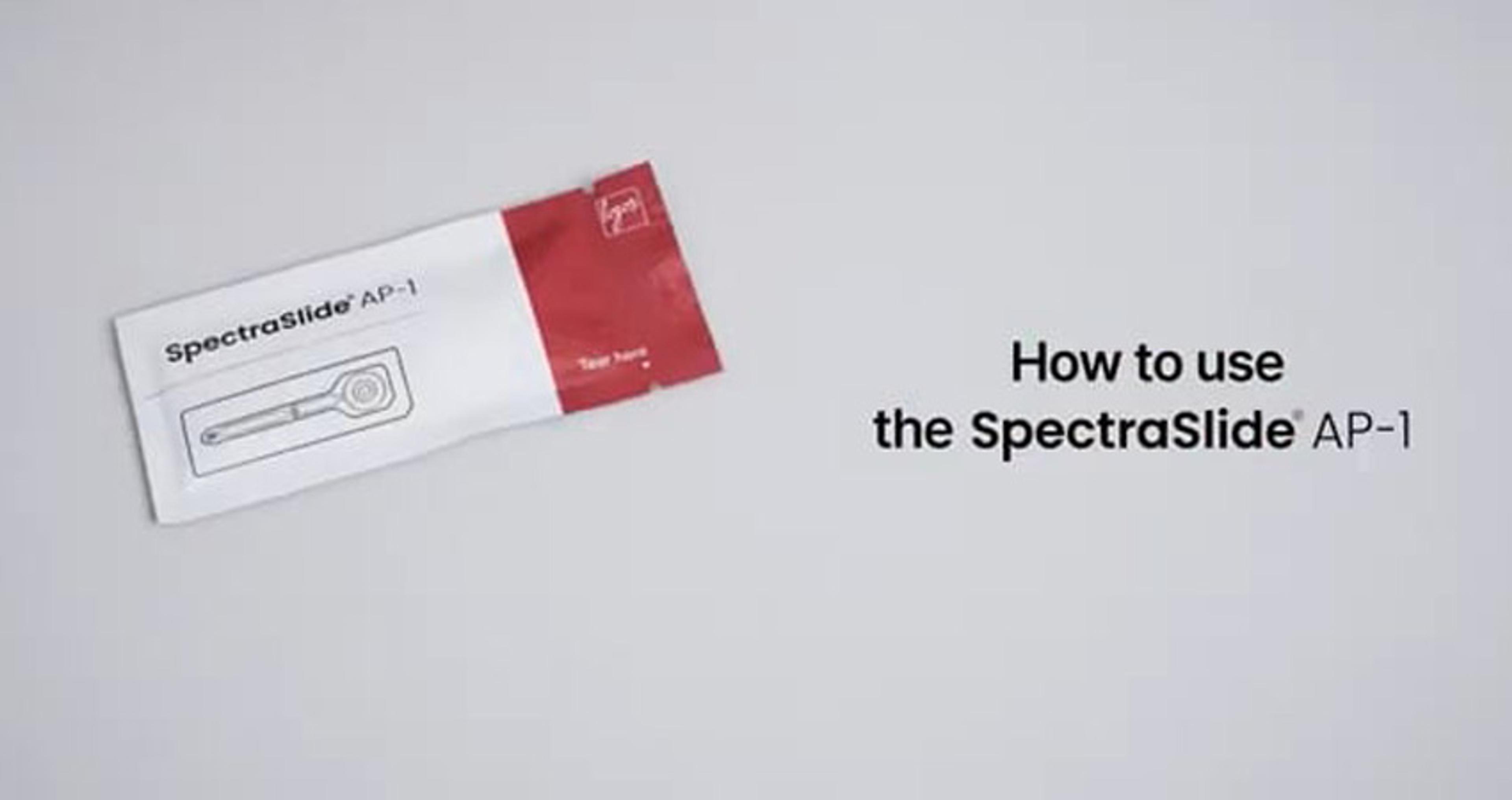 No pipettes! No stains! Sample prep made easy with the all-in-one SpectraSlide AP-1
