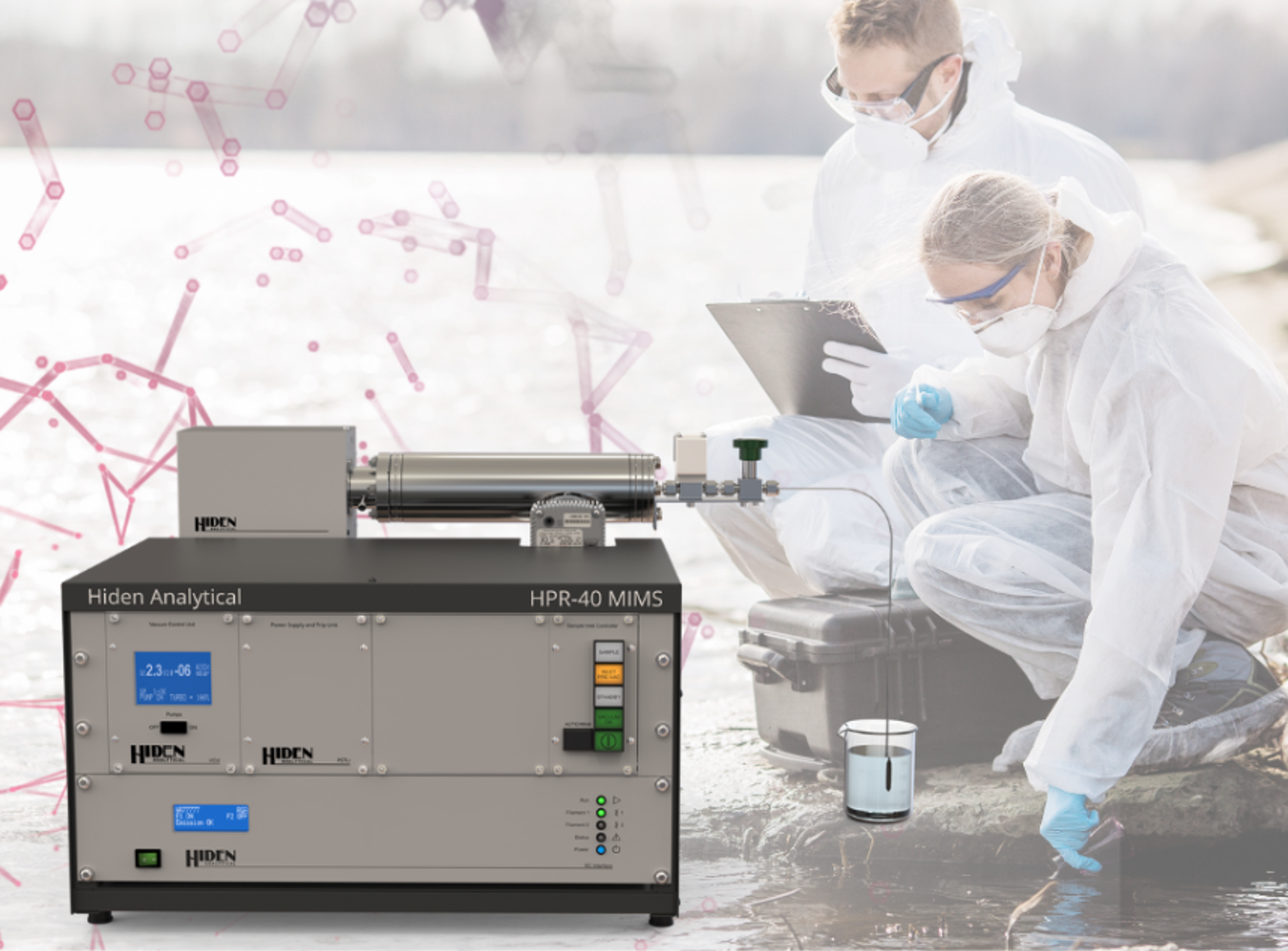 HPR-40 MIMS (membrane inlet mass spectrometer)