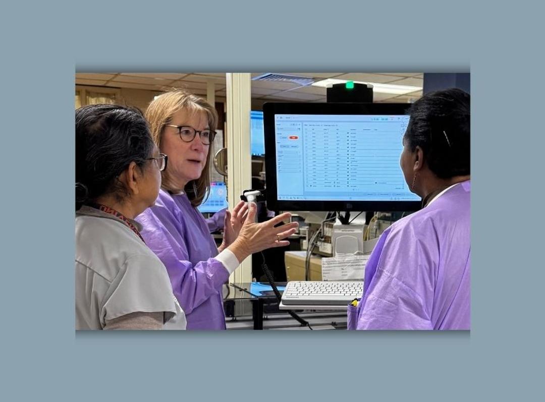 Susan Dawson Management by walking around (MBWA) in the clinical laboratory