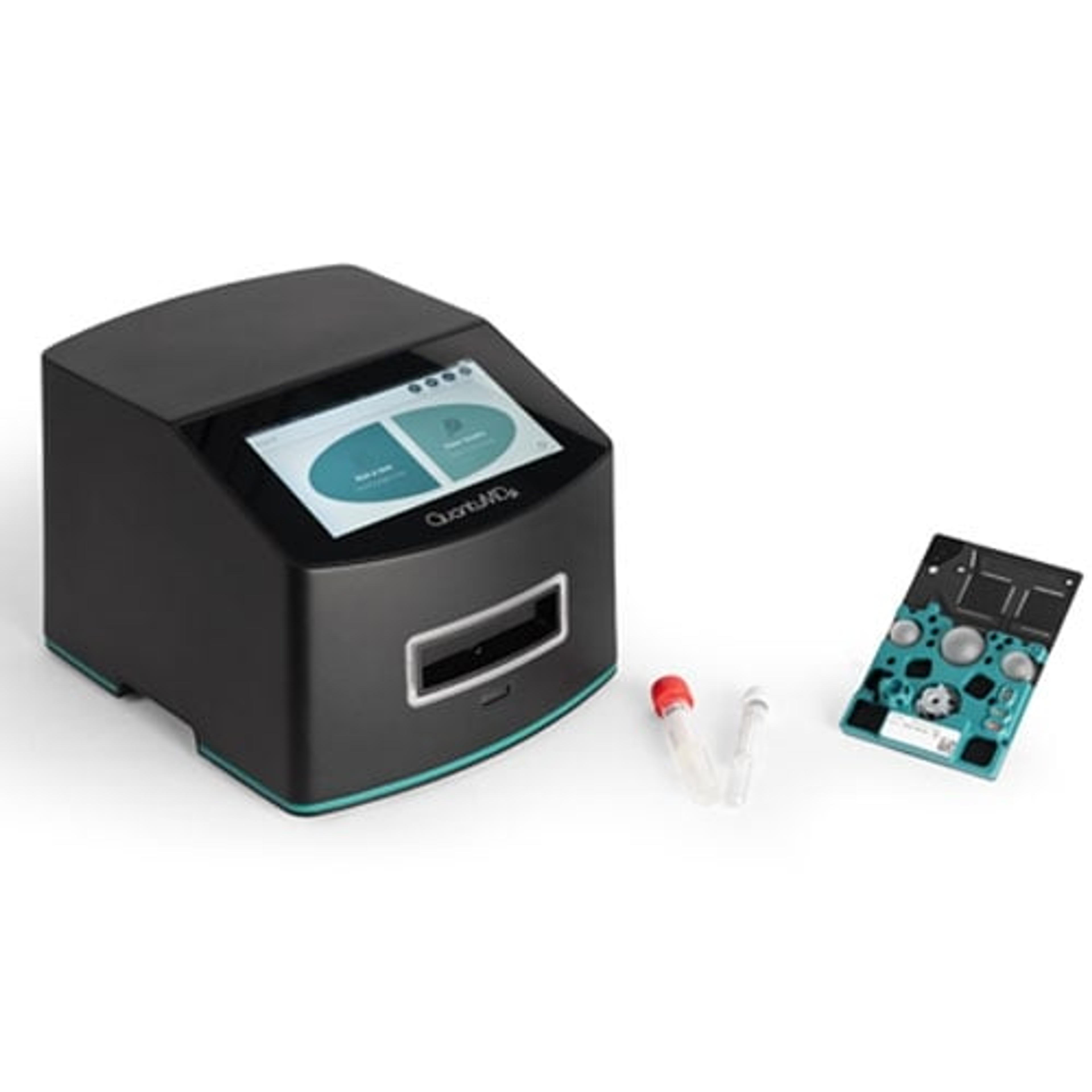 Q-POC (TM) Point of Need PCR testing platform and assay