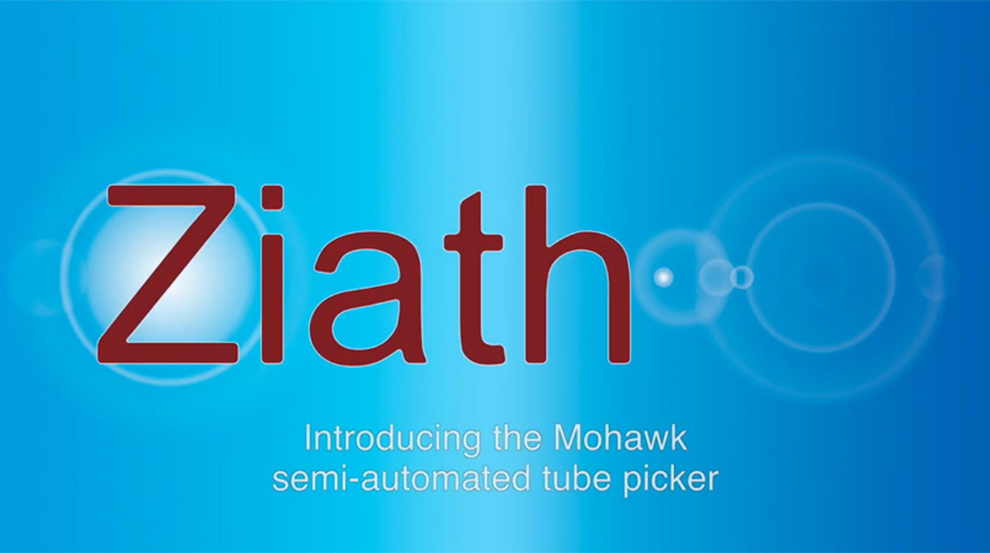 Using the Ziath Mohawk tube selector and Mirage 2D SBS tube rack scanner together Using the Ziath Mohawk tube selector and Mirage 2D SBS tube rack scanner together