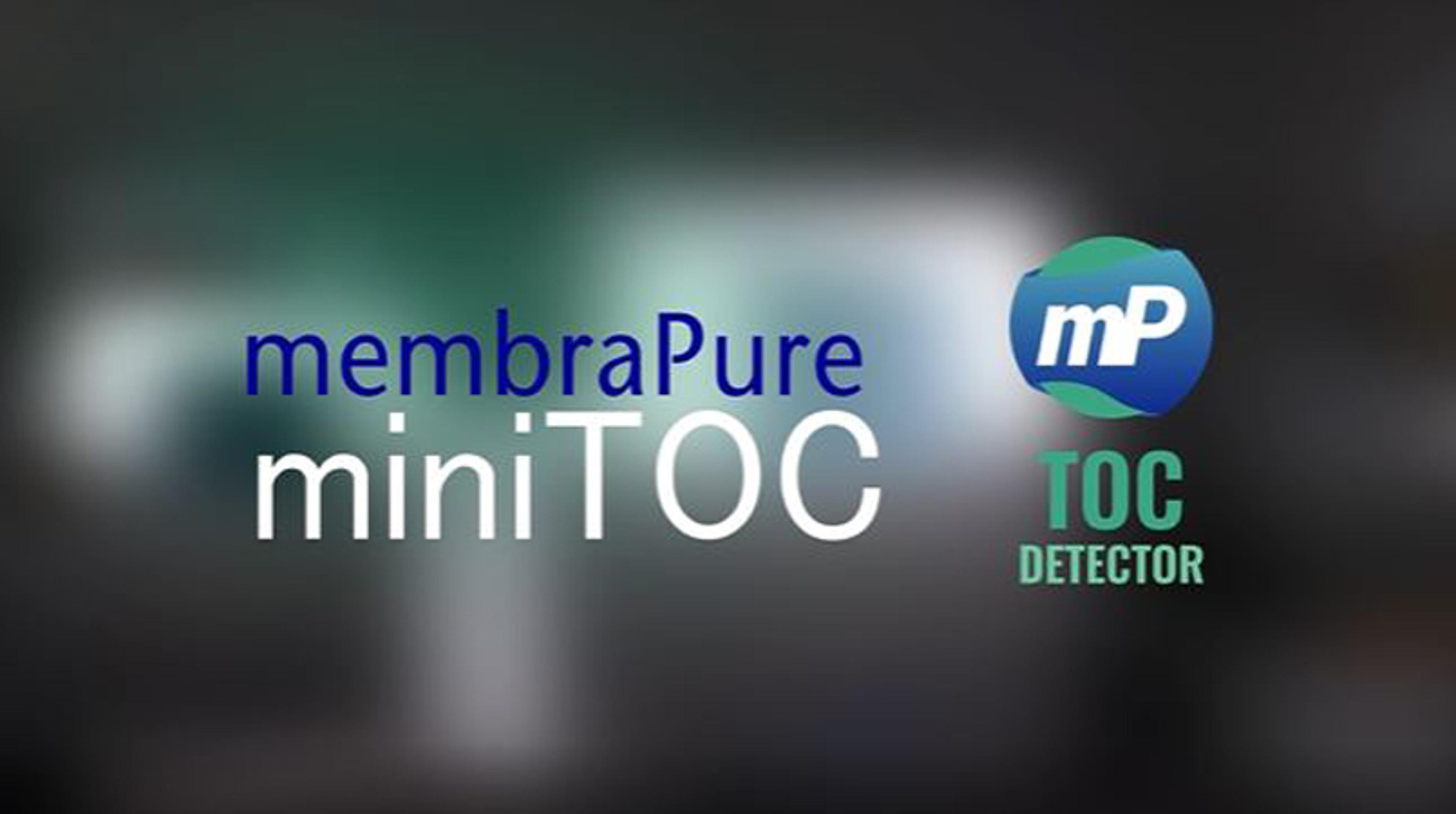 miniTOC: The TOC analyzer miniTOC: The TOC analyzer