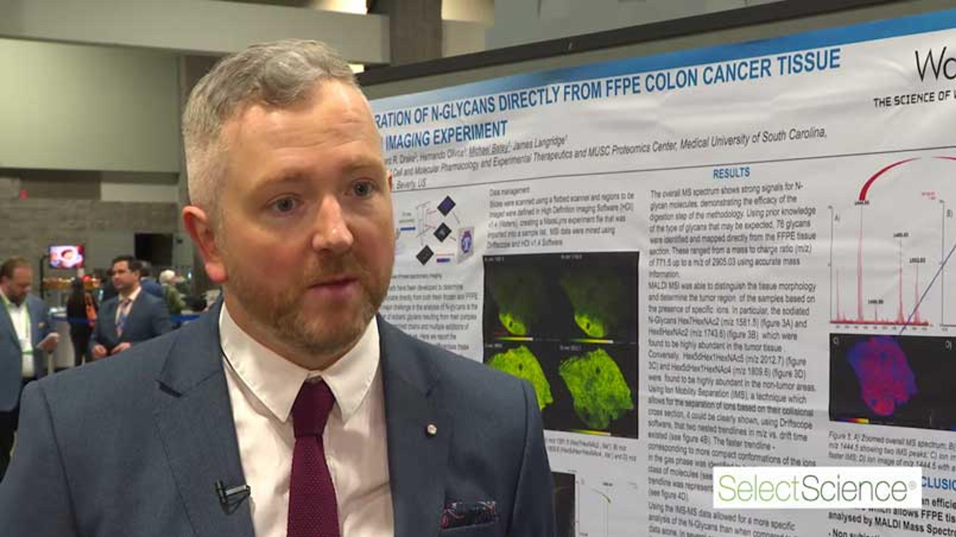 Locating N-Glycans in FFPE Colon Cancer Tissue Sections Using MALDI Mass Spectrometry Imaging Locating N-Glycans in FFPE Colon Cancer Tissue Sections Using MALDI Mass Spectrometry Imaging