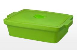 Lime green 9L ice pan with lid