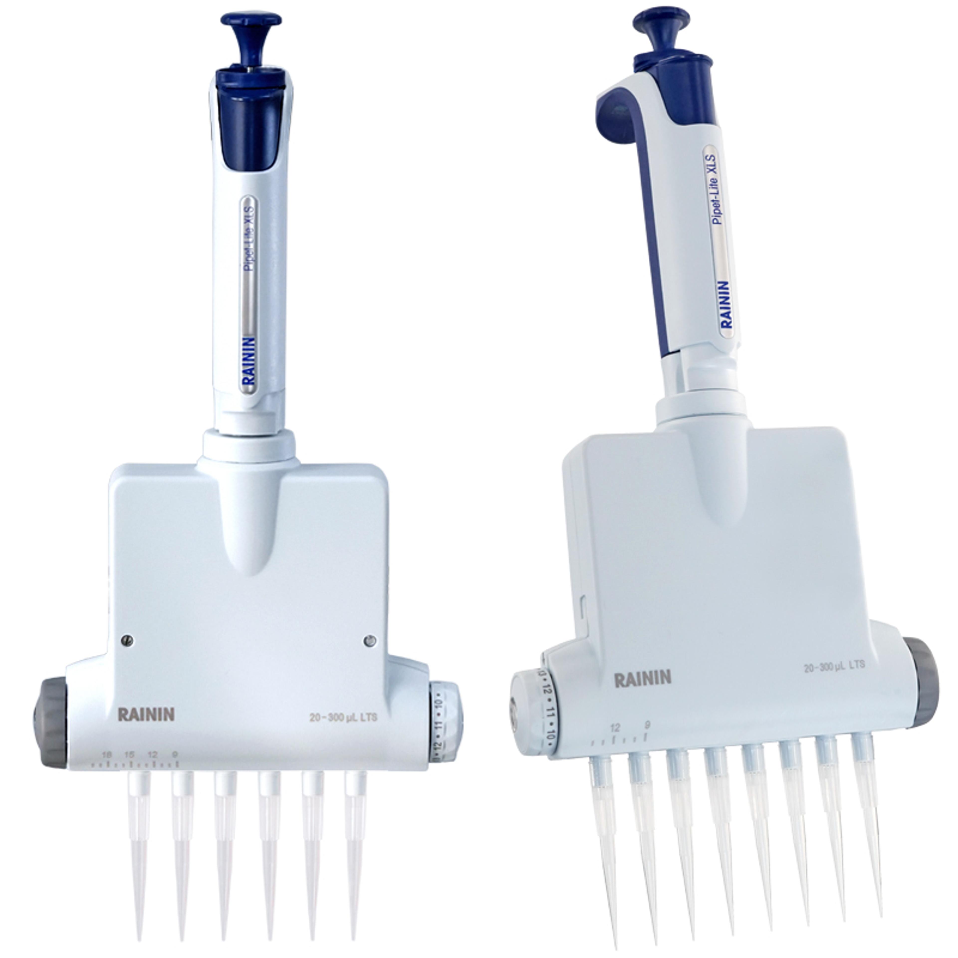 Rainin E4 XLS Electronic Adjustable Spacer Multichannel Pipette