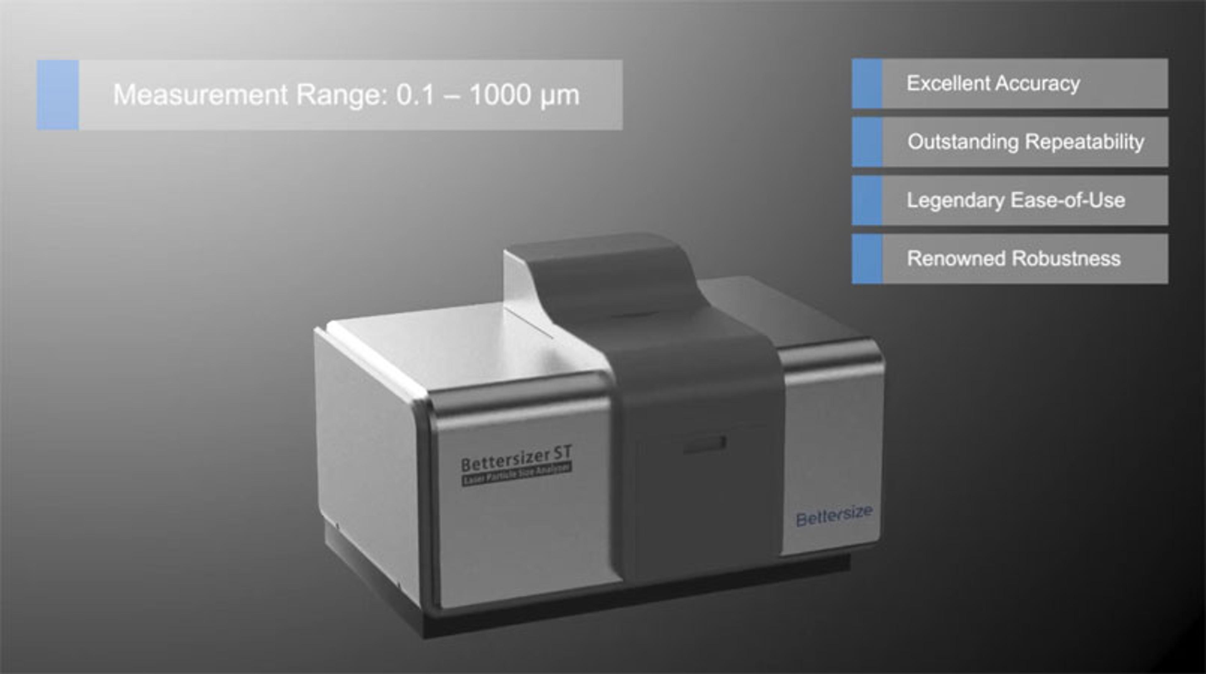 Learn how the Bettersizer ST can help with your quality control Learn how the Bettersizer ST can help with your quality control