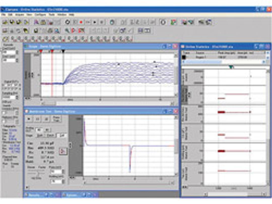 pCLAMP 10 Standard Electrophysiology software (Windows) - AutoMate Scientific Inc. - Life Sciences