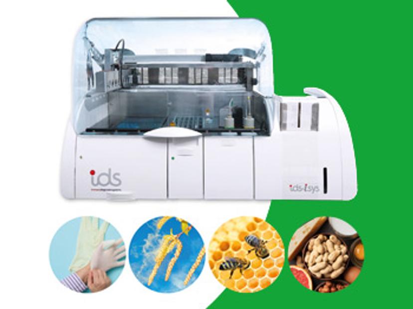 Chemiluminescence immunoassay (ChLIA) technology on the benchtop IDS-iSYS system enables analysis of specific IgE (sIgE) against the most common allergens