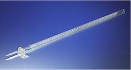 PYREX® 50 mL Serialized/Certified Class A Precision Bore Buret with Glass Standard Taper Stopcock - Corning Life Sciences - General Lab