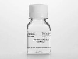 Corning® Cell Recovery Solution, 500 mL - Corning Life Sciences - Life Sciences
