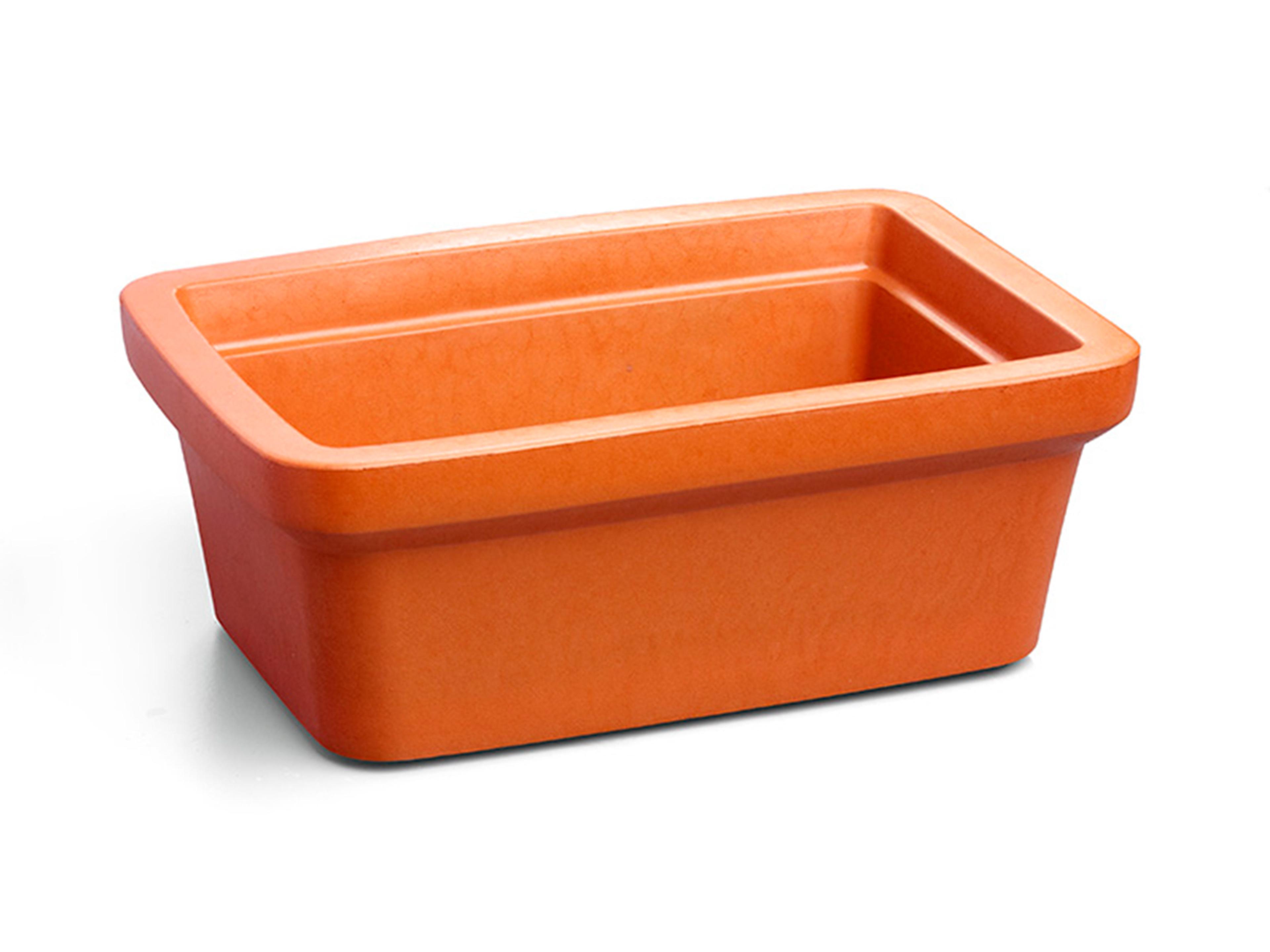 Corning® Ice Pan, Rectangular, Midi, 4L, Orange - Corning Life Sciences
