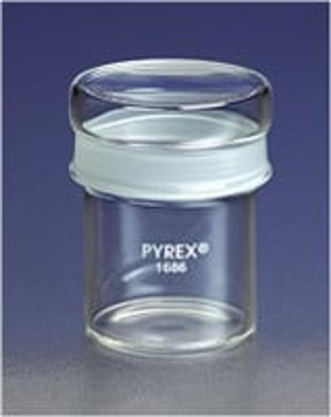 PYREX® 92 mL Standard Weighing Bottle with Short Length External 45/12 Standard Taper Joint - Corning Life Sciences - General Lab