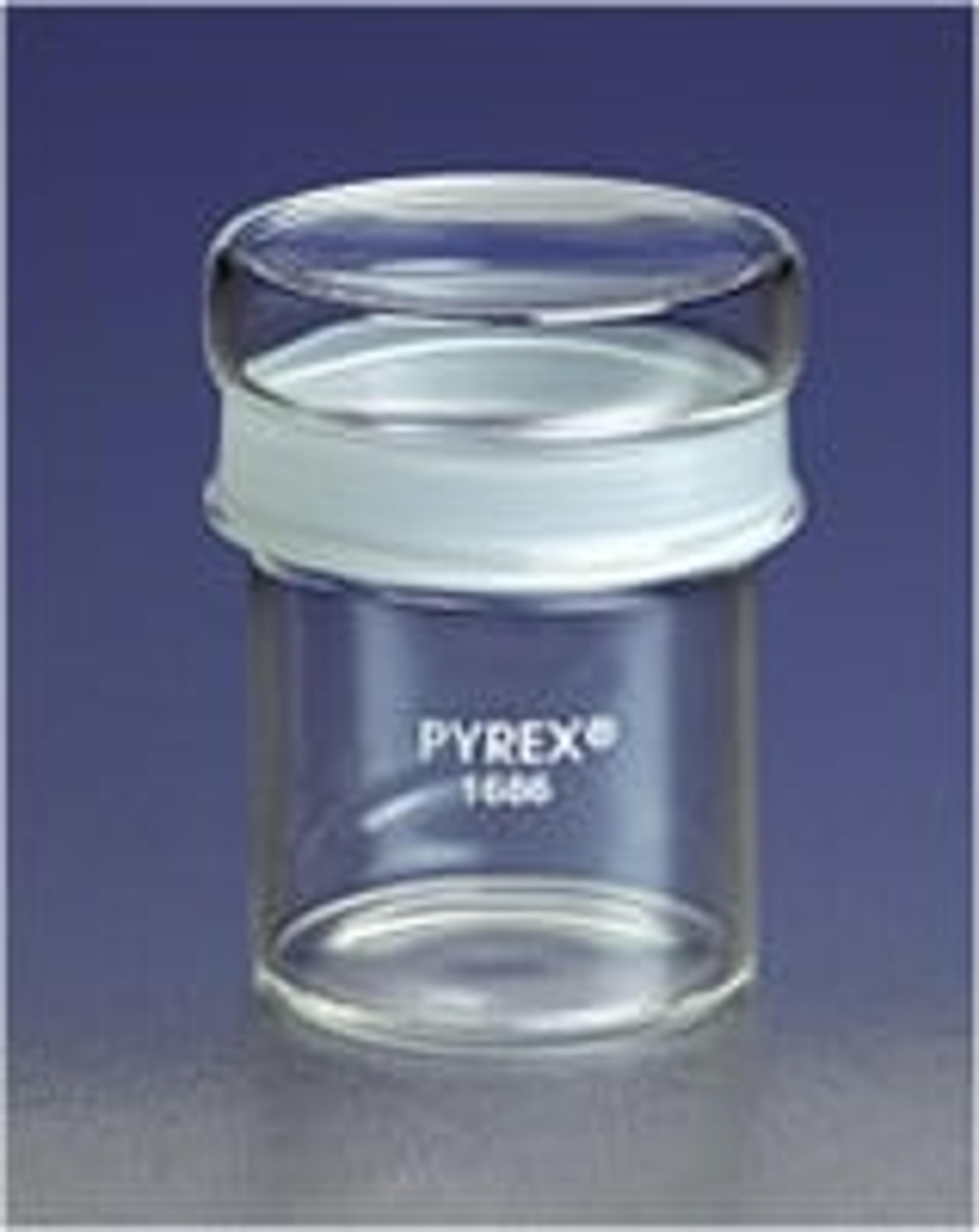 PYREX® 12 mL Standard Weighing Bottle with Short Length External 29/12 Standard Taper Joint - Corning Life Sciences - General Lab