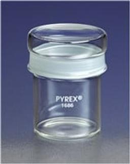 PYREX® 92 mL Standard Weighing Bottle with Short Length External 45/12 Standard Taper Joint - Corning Life Sciences - General Lab
