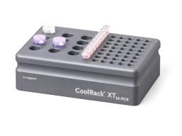 Corning® CoolRack XT-M-PCR, Holds 12 x 1.5 or 2 mL Microcentrifuge Tubes and 6 Strip Wells - Corning Life Sciences - General Lab