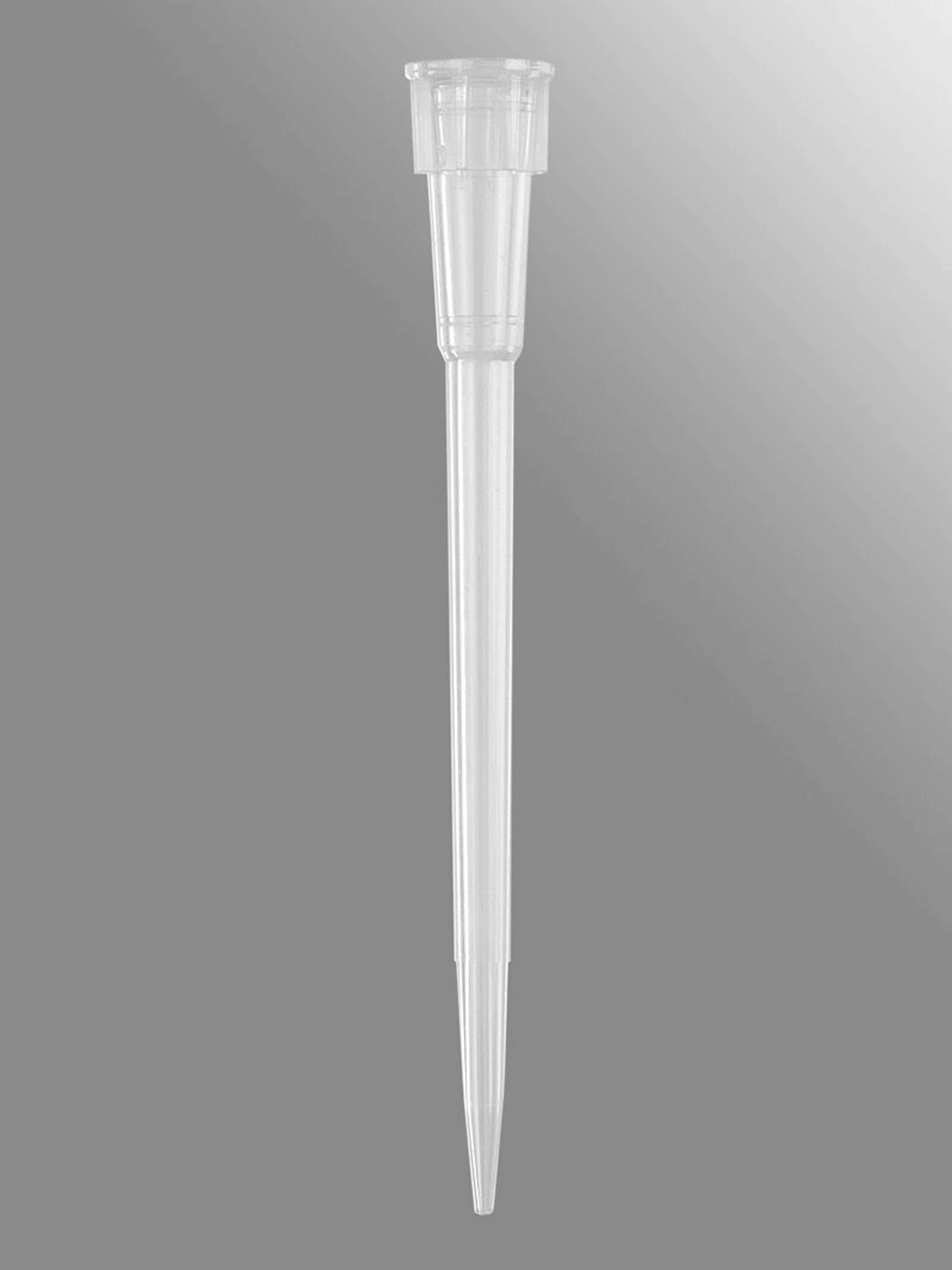 Axygen® 20 µL Ultra Micro Pipet Tips, Non-Filtered, Clear, Sterile, 96 Tips/Rack,10 Racks/Pack,5 Packs/Case - Corning Life Sciences