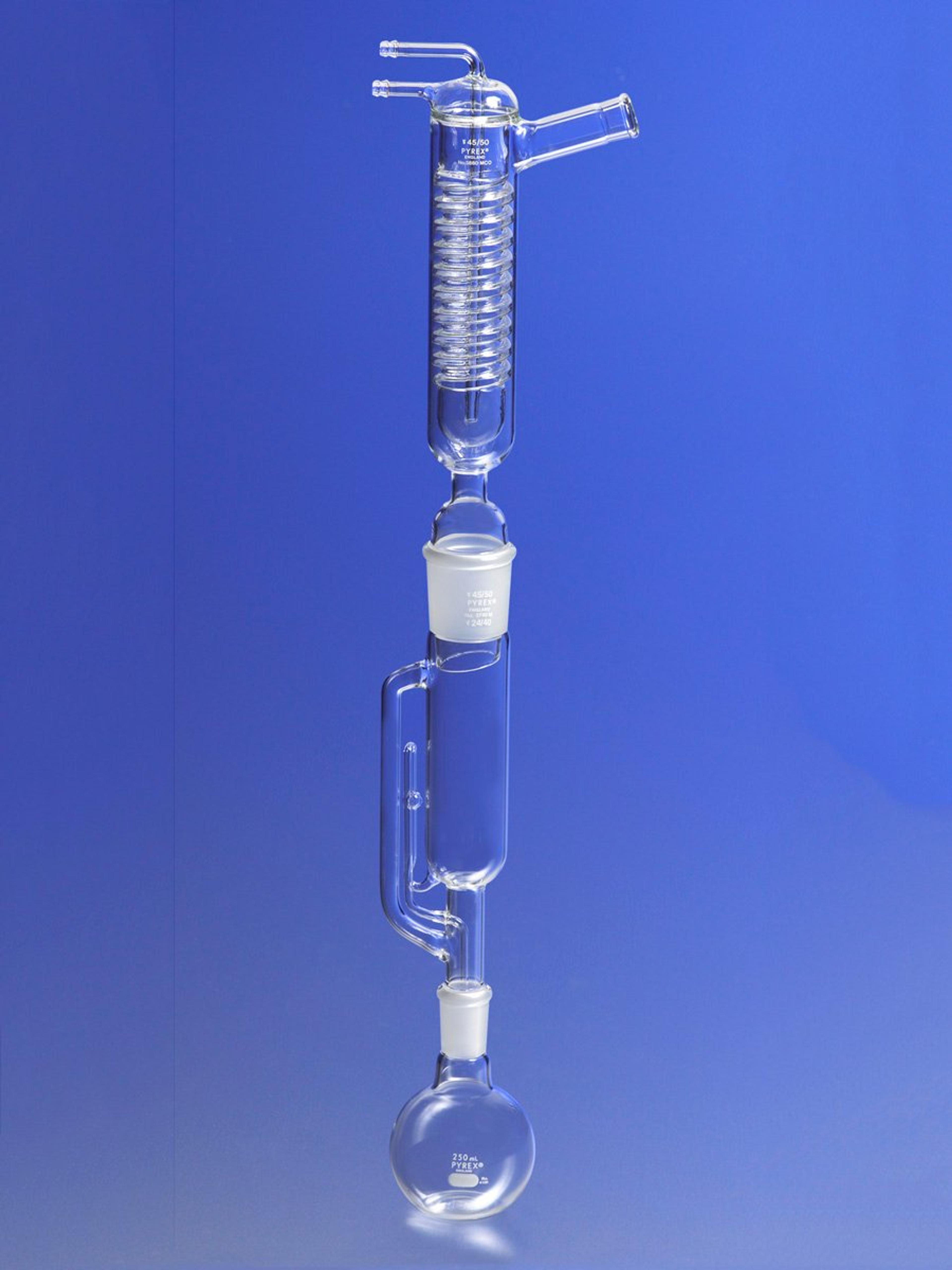 PYREX® 250 mL Extractor System with Soxhlet Extractor and Friedrichs Condenser - Corning Life Sciences - General Lab