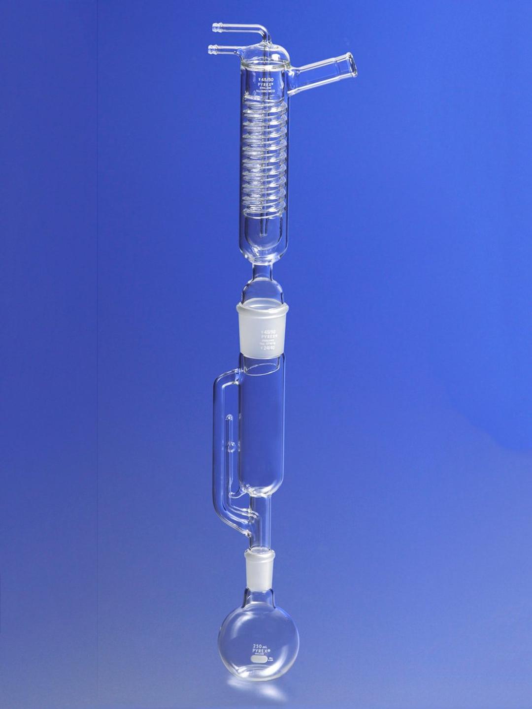 PYREX® 250 mL Extractor System with Soxhlet Extractor and Friedrichs Condenser - Corning Life Sciences - General Lab