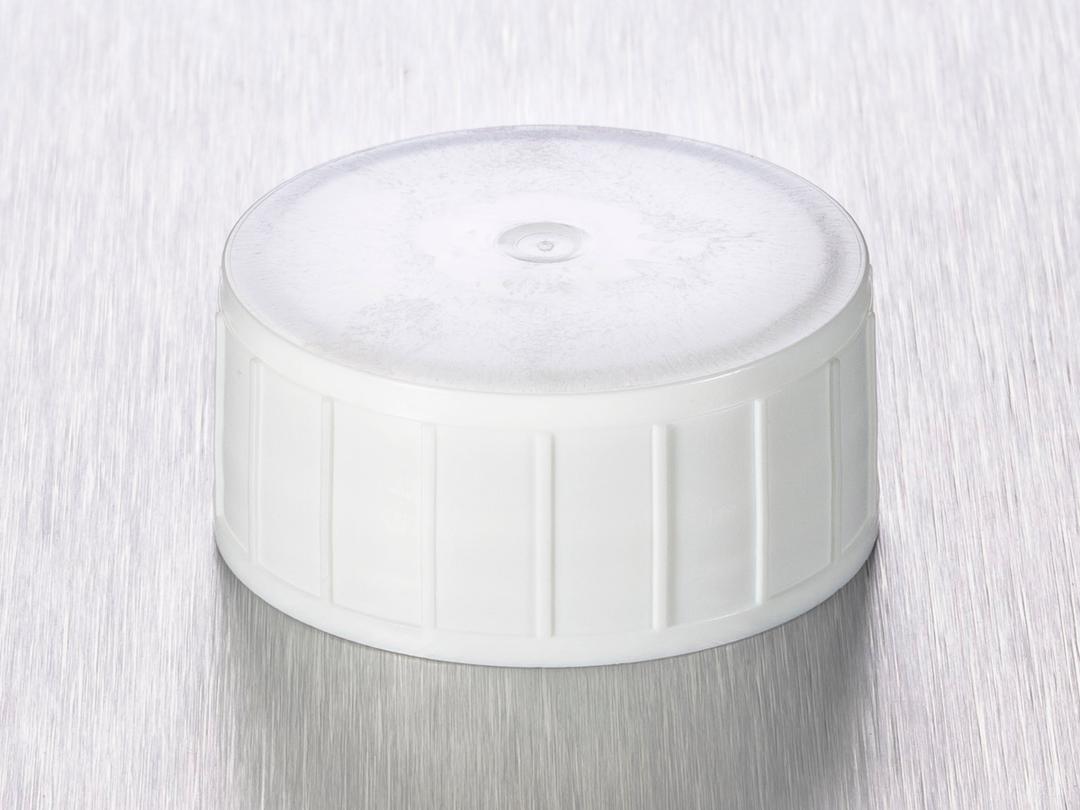 Corning® Gosselin™ Screw Cap for 60 mL Straight Container, White PE, 350/Bag, 2450/Case - Corning Life Sciences