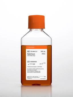 Corning® Rabbit Serum, 500 mL, United States Origin - Corning Life Sciences