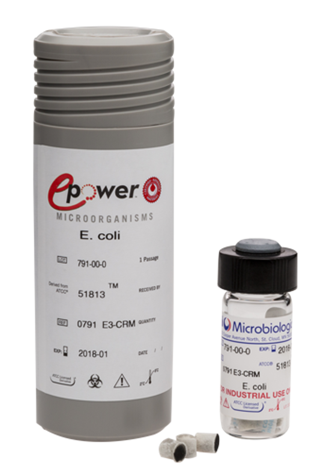 Epower CRM -Listeria monocytogenes derived from ATCC® 19115™ - Microbiologics - Life Sciences