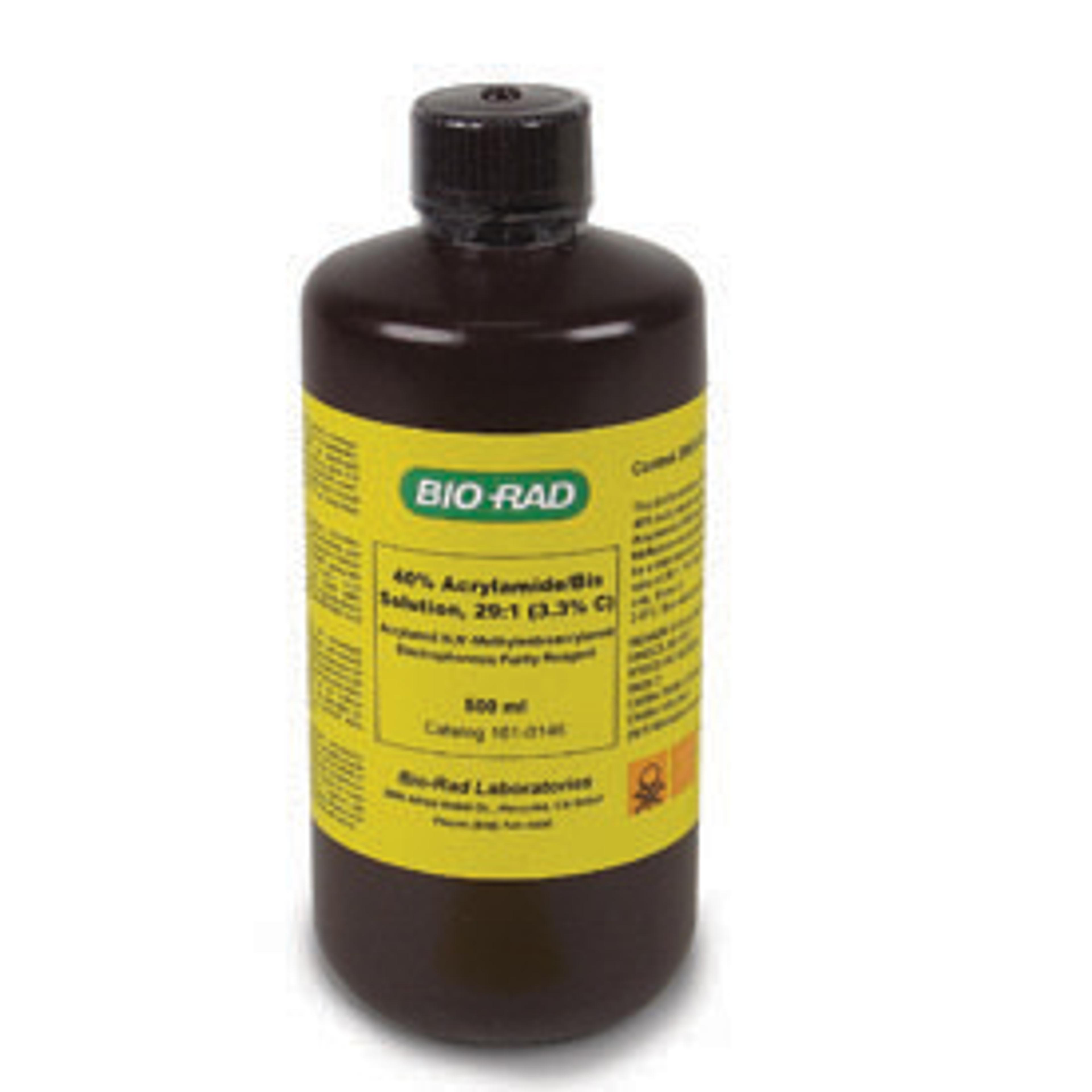40% Acrylamide/Bis Solution, 37.5:1 #1610149 - Bio-Rad - Life Sciences