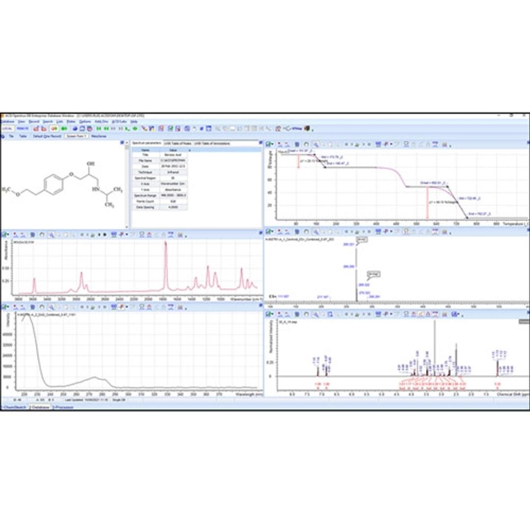 ChemAnalytical Workbook - Advanced Chemistry Development, Inc., (ACD/Labs) - Lab Informatics