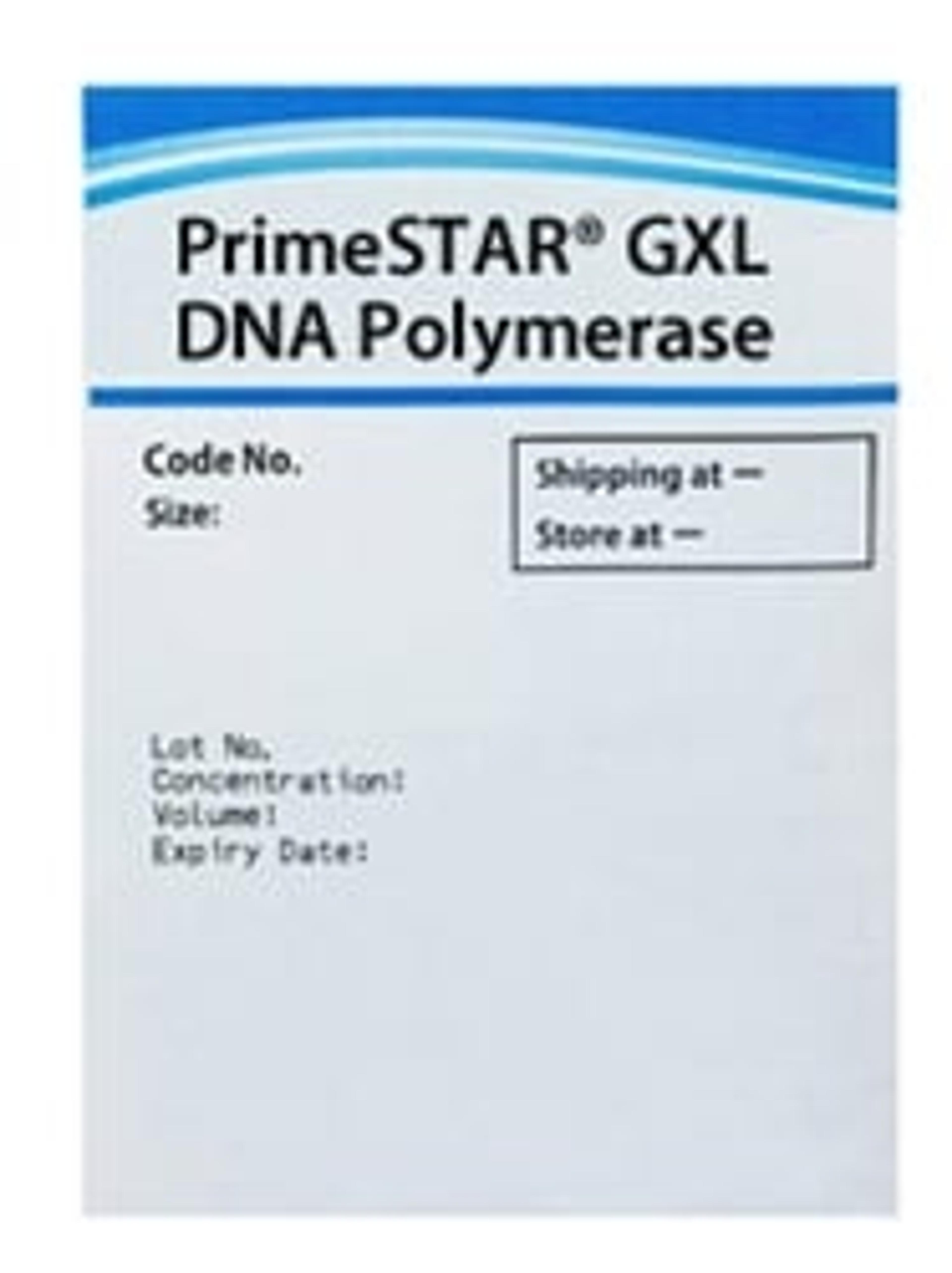 PrimeSTAR® GXL DNA Polymerase - Takara Bio - Life Sciences