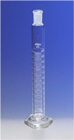 PYREX® 50 mL Single Metric Scale Cylinders, 24/40 Standard Taper Outer Joint, White Graduations, TC - Corning Life Sciences - General Lab