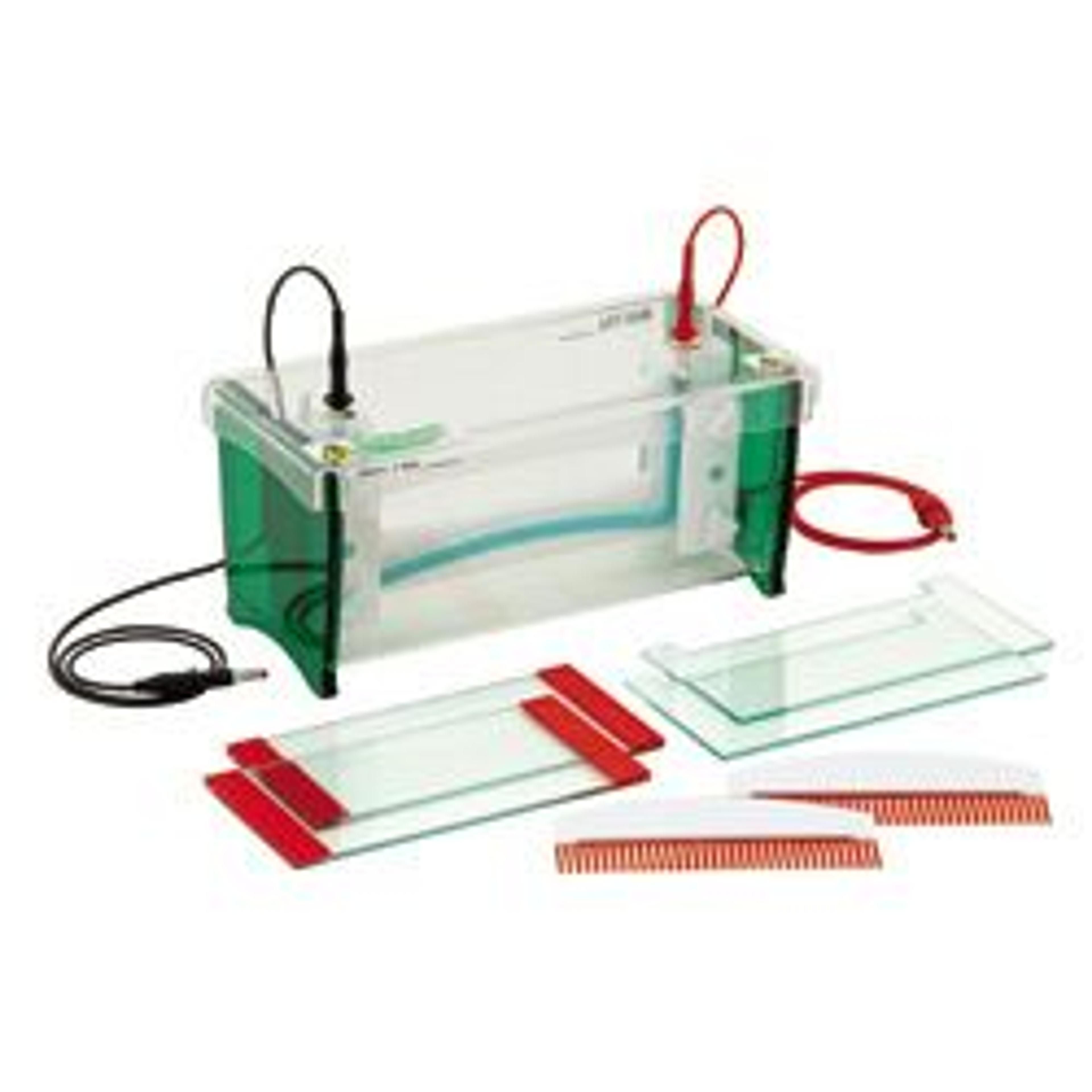 TV200 Standard Twin-Plate Wide Format Mini-Gel Electrophoresis Unit - Scie-Plas Ltd - Life Sciences