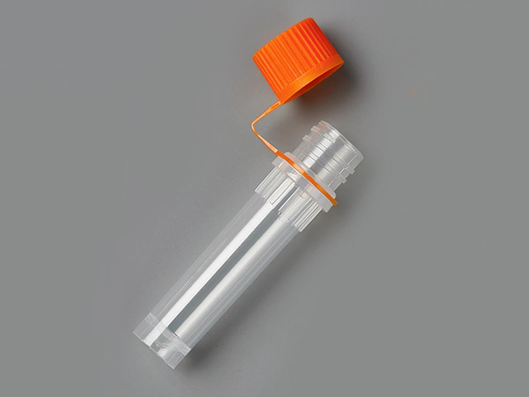 Corning® 2 mL Attached Screw Cap Microcentrifuge Tube, with O-ring, Polypropylene, Sterile - Corning Life Sciences - General Lab