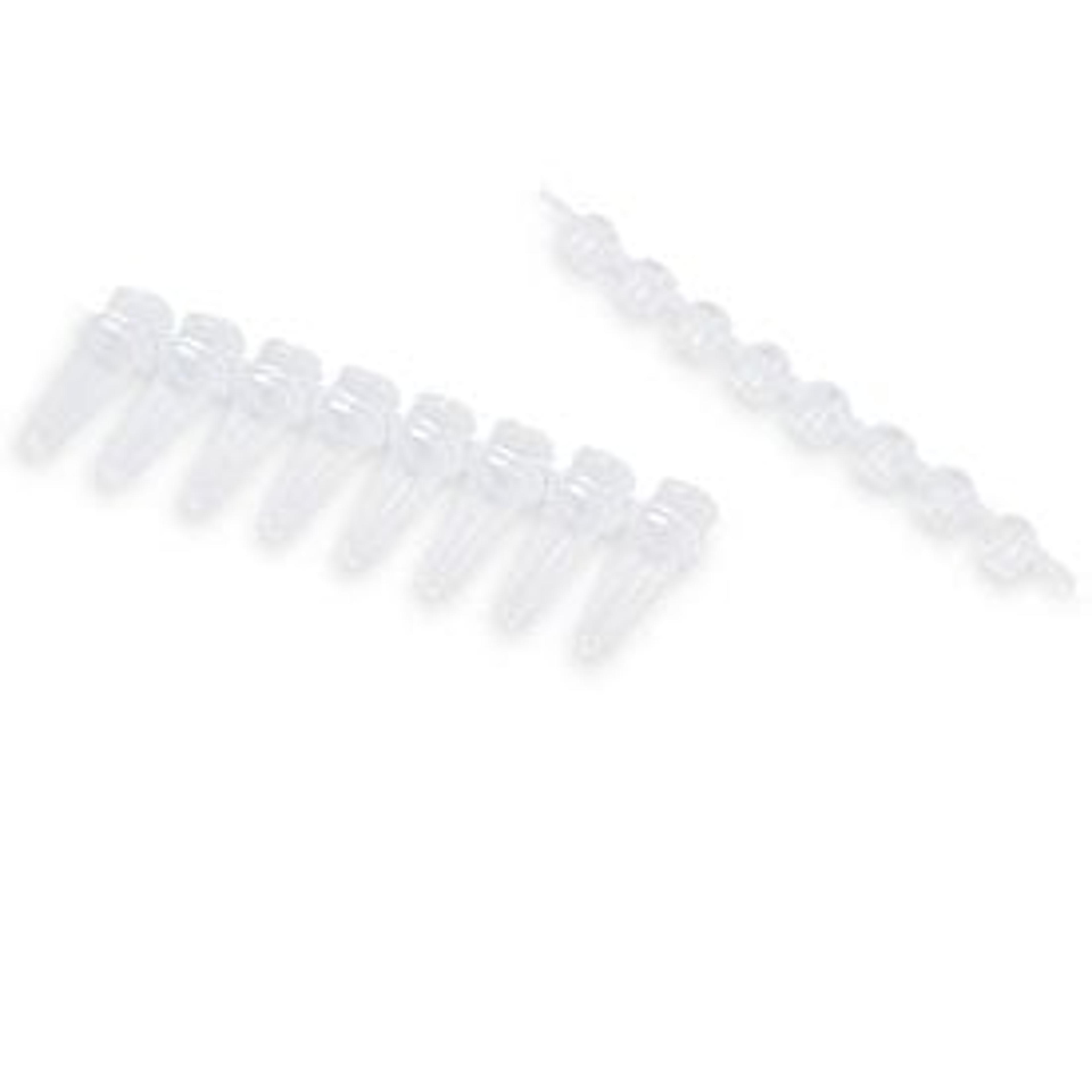 0.2 ml 8-Tube PCR Strips and Domed Cap Strips, high profile, clear - Bio-Rad - Life Sciences
