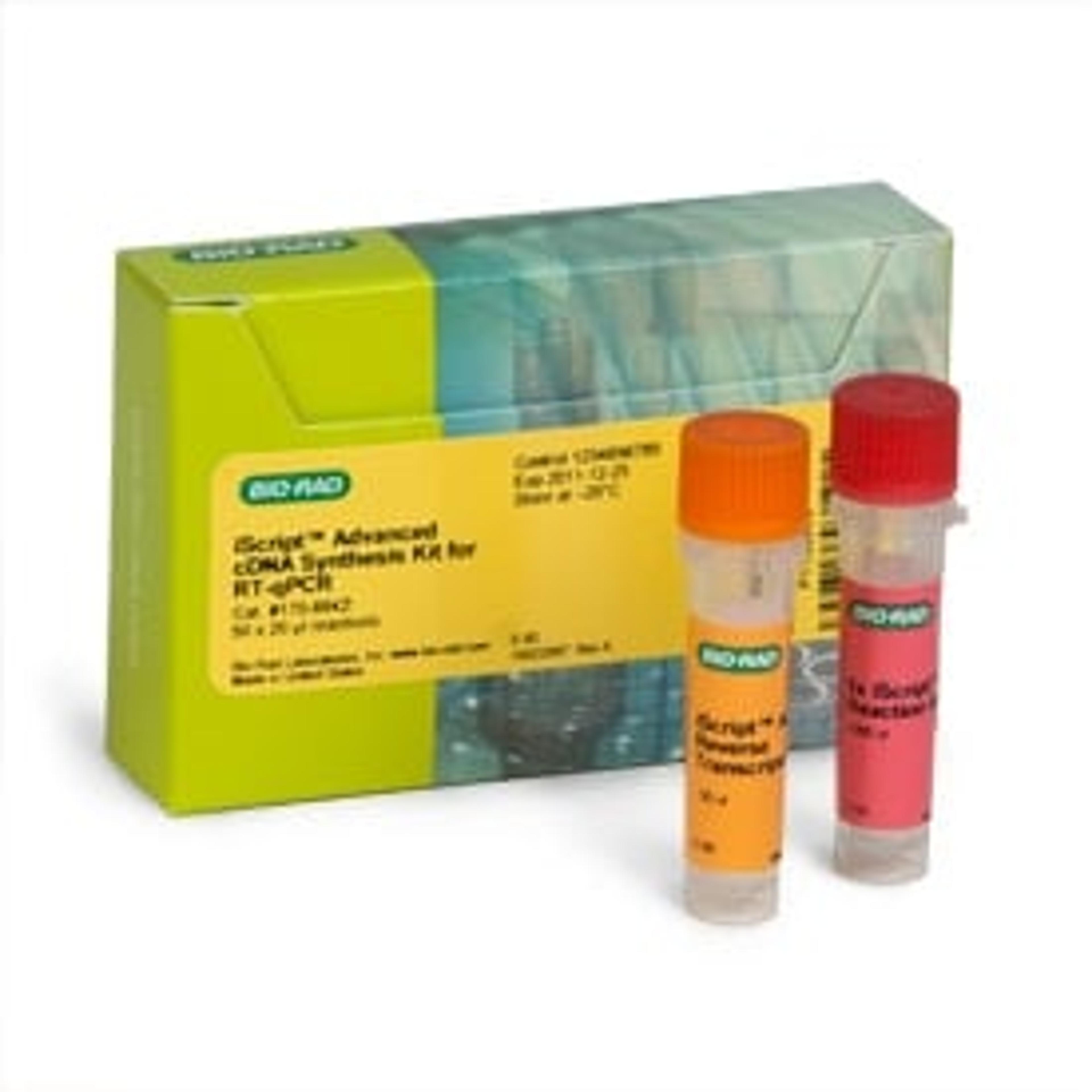 iScript™ Advanced cDNA Synthesis Kit, 25 x 20 µl rxns - Bio-Rad - Life Sciences