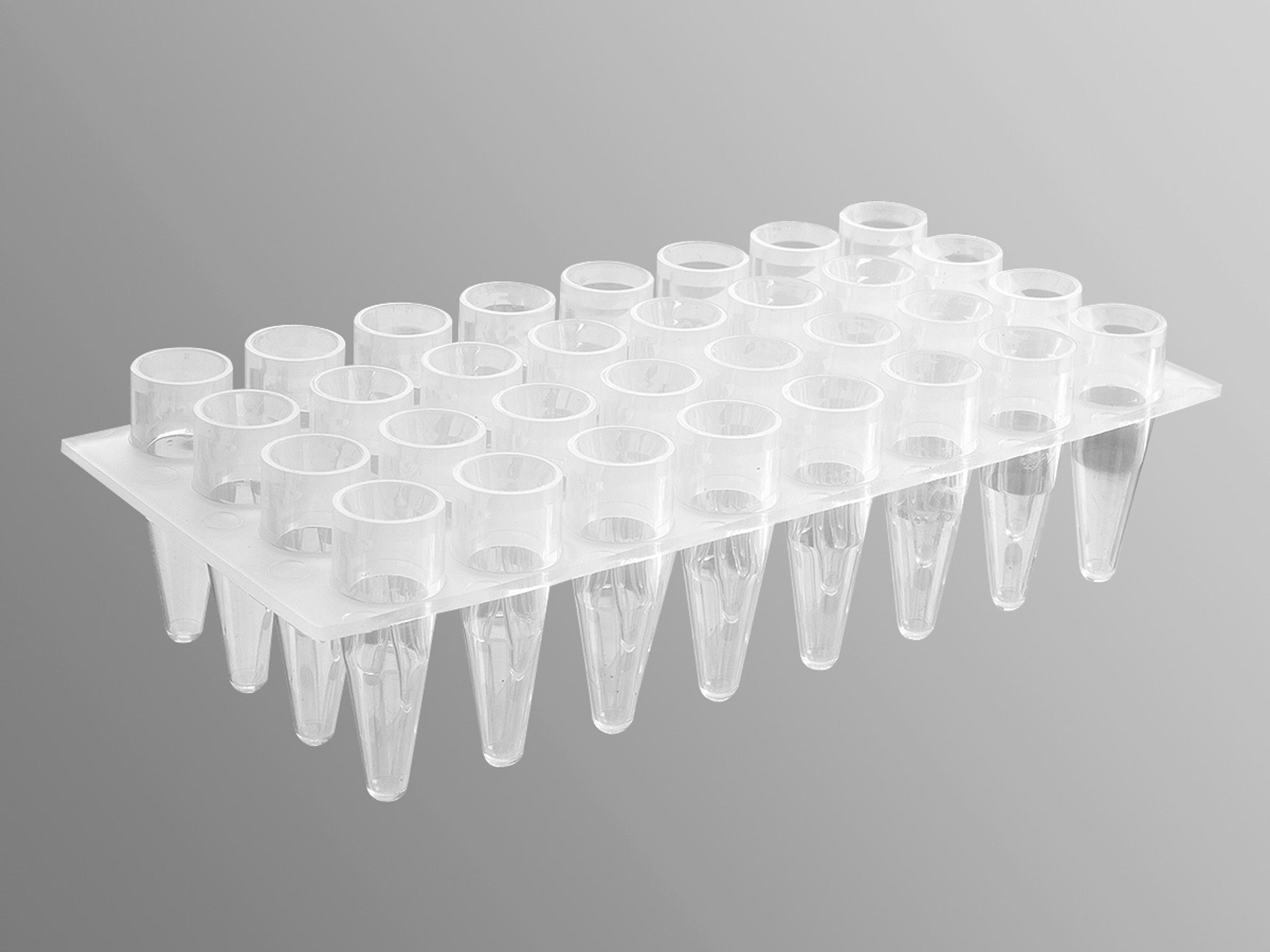 Axygen® 32 Well Polypropylene PCR Microplate, Clear, Nonsterile - Corning Life Sciences - Life Sciences